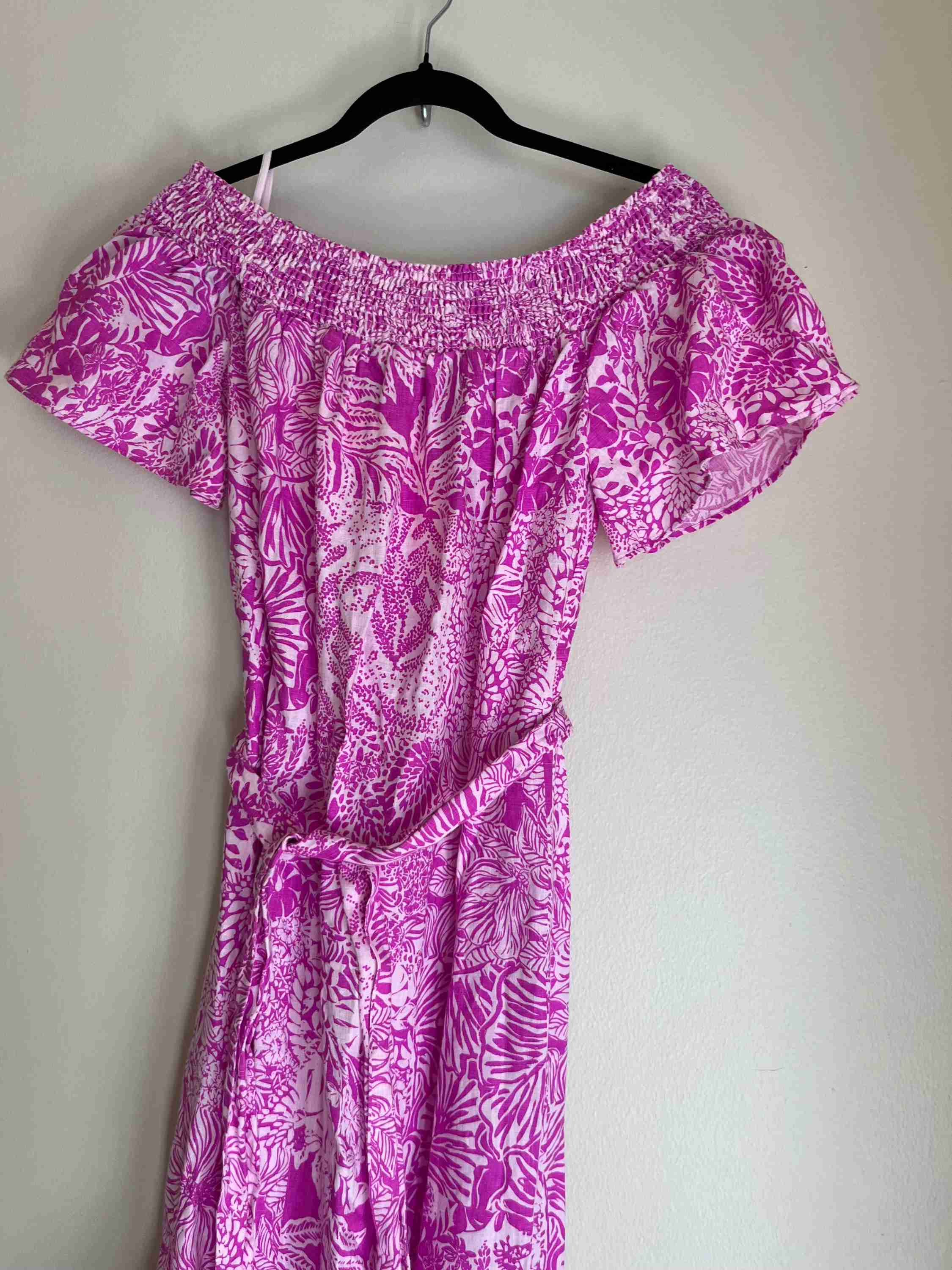 Dress Work By Lilly Pulitzer In Pink, Size: S - Image 3