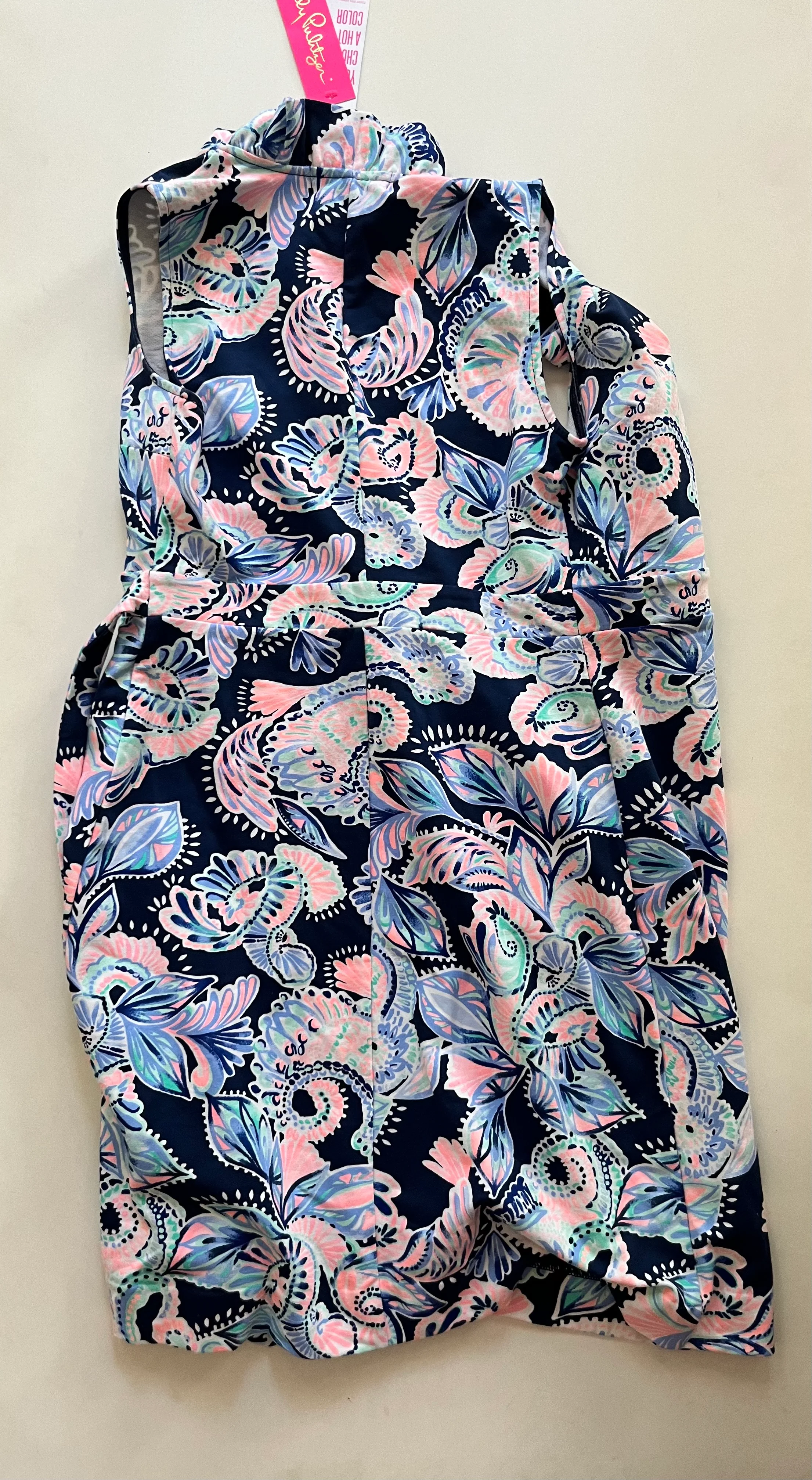 Dress Work By Lilly Pulitzer In Blue, Size: Xs - Image 2