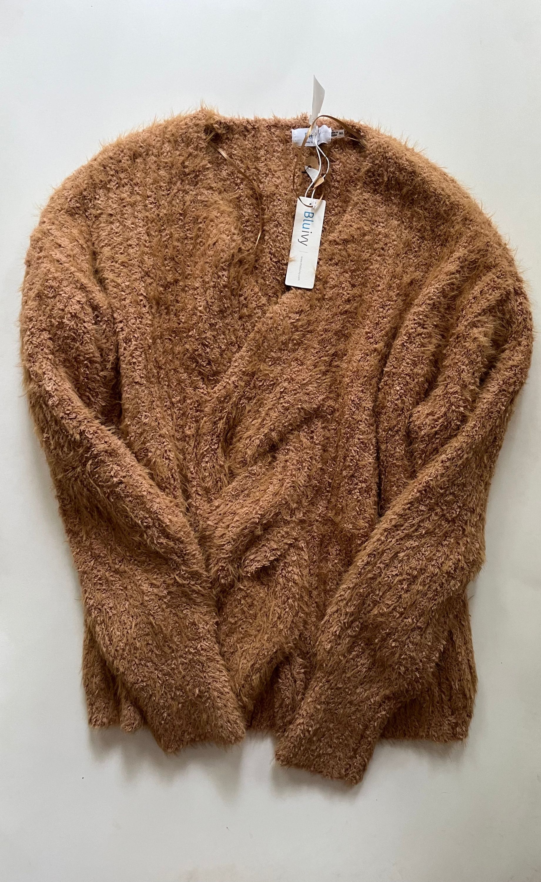 Sweater By Blu In Brown, Size: M - Image 1