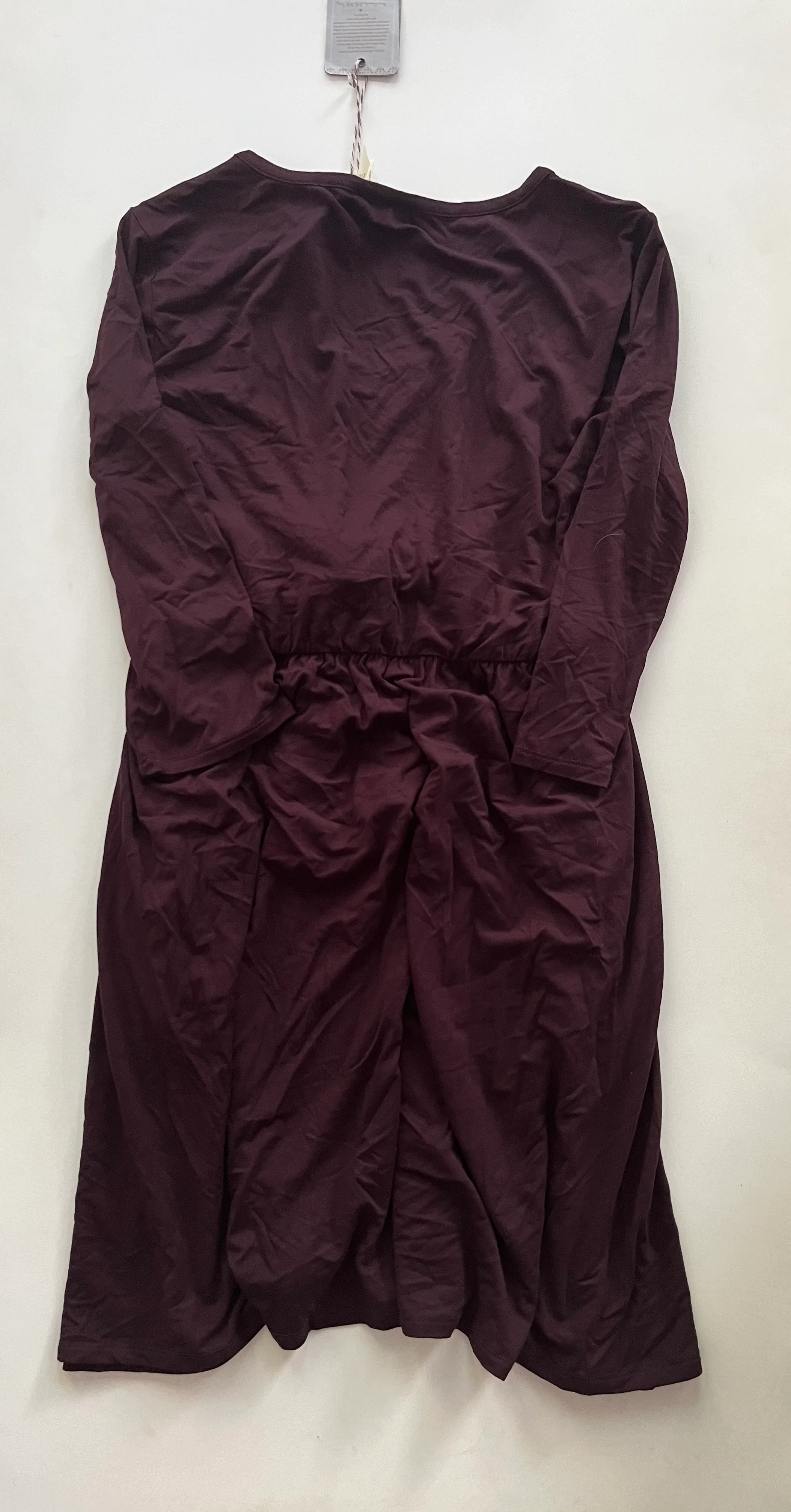 Dress Work By Matilda Jane In Wine, Size: Xl - Image 2