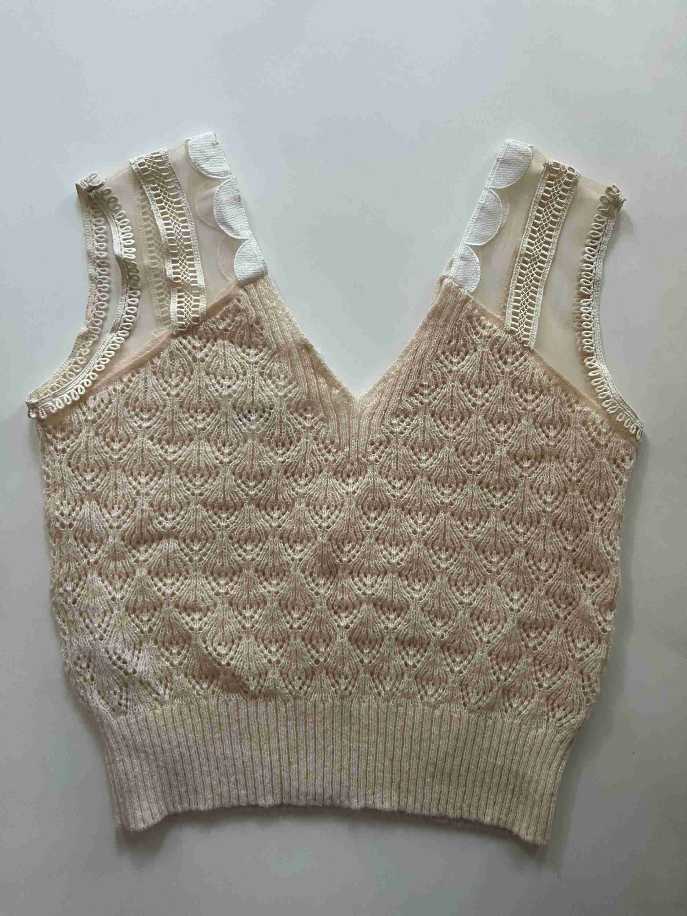 Sweater By Maeve In Cream, Size: Osfm - Image 2