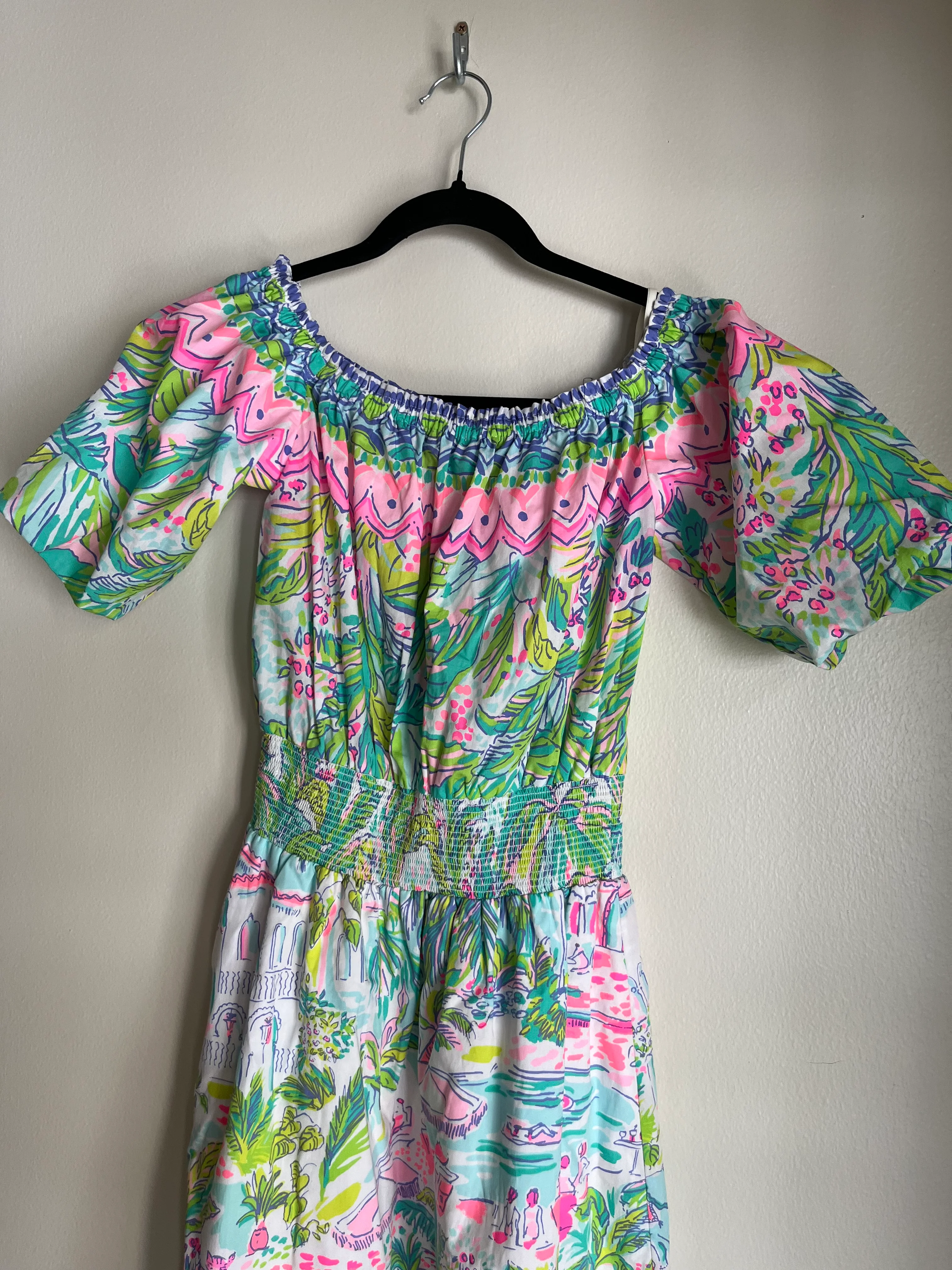 Dress Party Midi By Lilly Pulitzer In Multi-colored, Size: Xs - Image 3