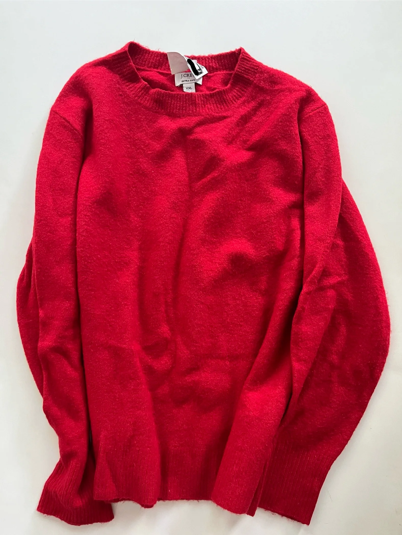 Sweater By J Crew In Red, Size: 2x - Image 1