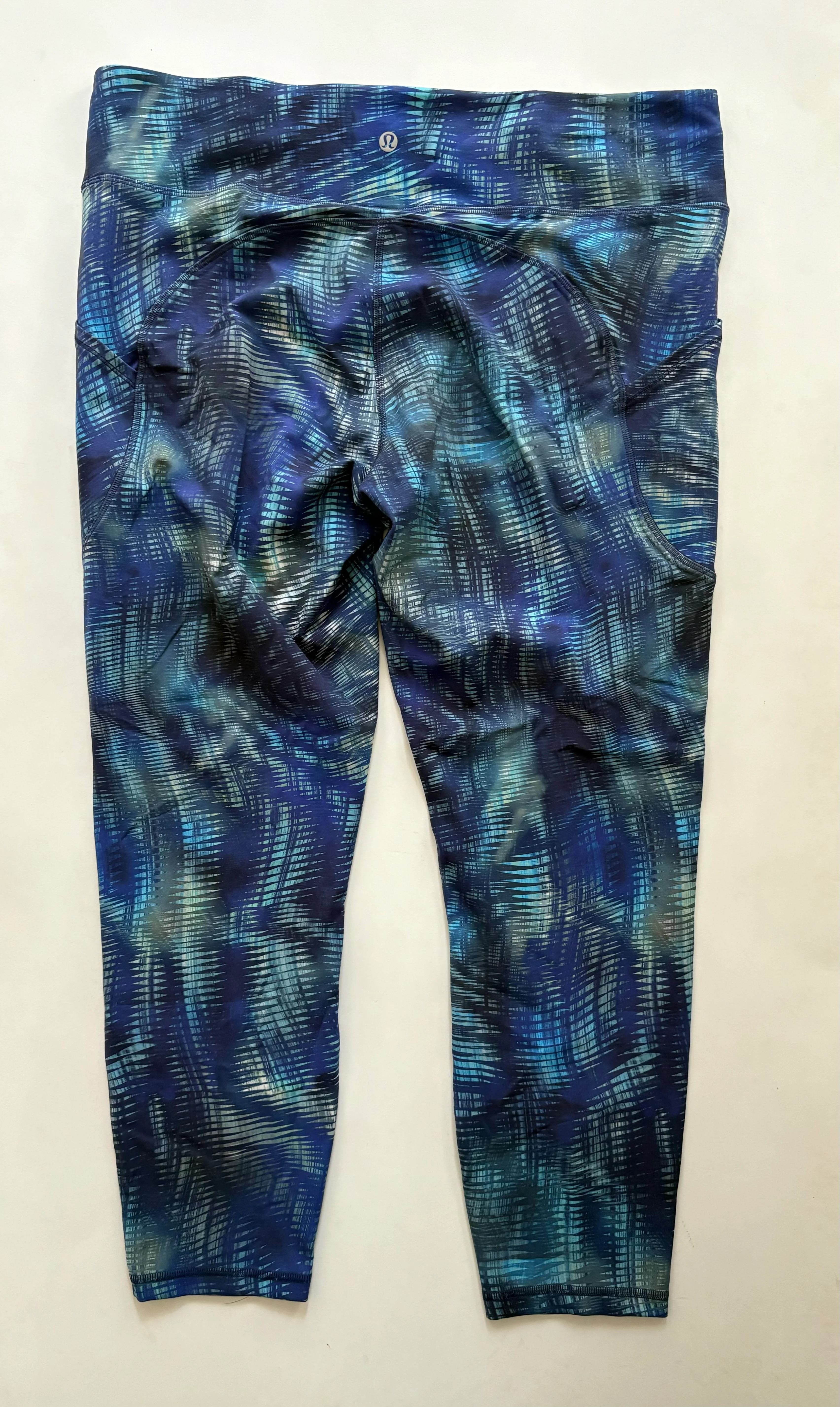 Athletic Leggings By Lululemon In Blue, Size: Xl - Image 2