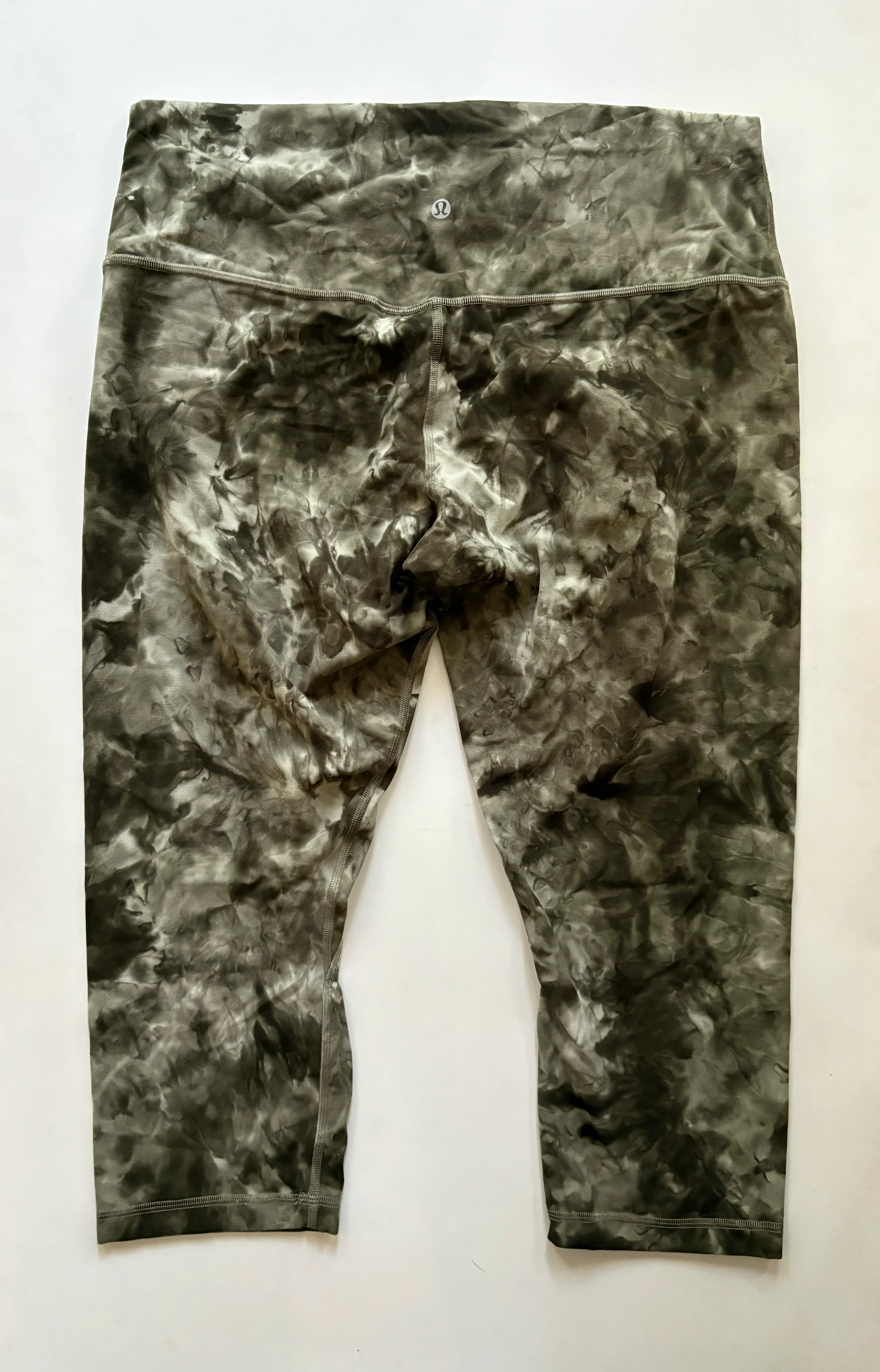 Athletic Leggings By Lululemon In Green, Size: Xl - Image 2