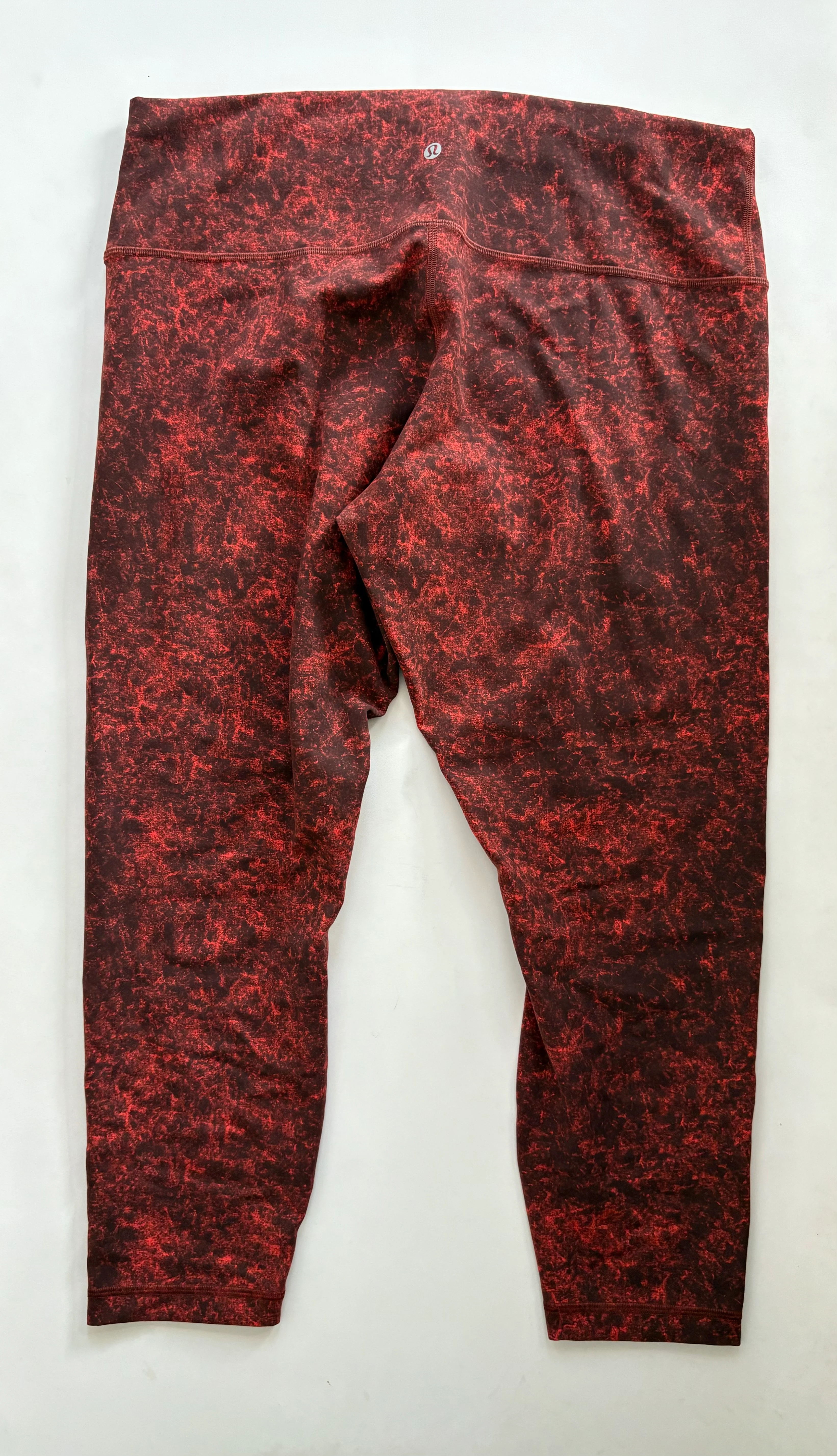 Athletic Leggings By Lululemon In Red, Size: 1x - Image 2