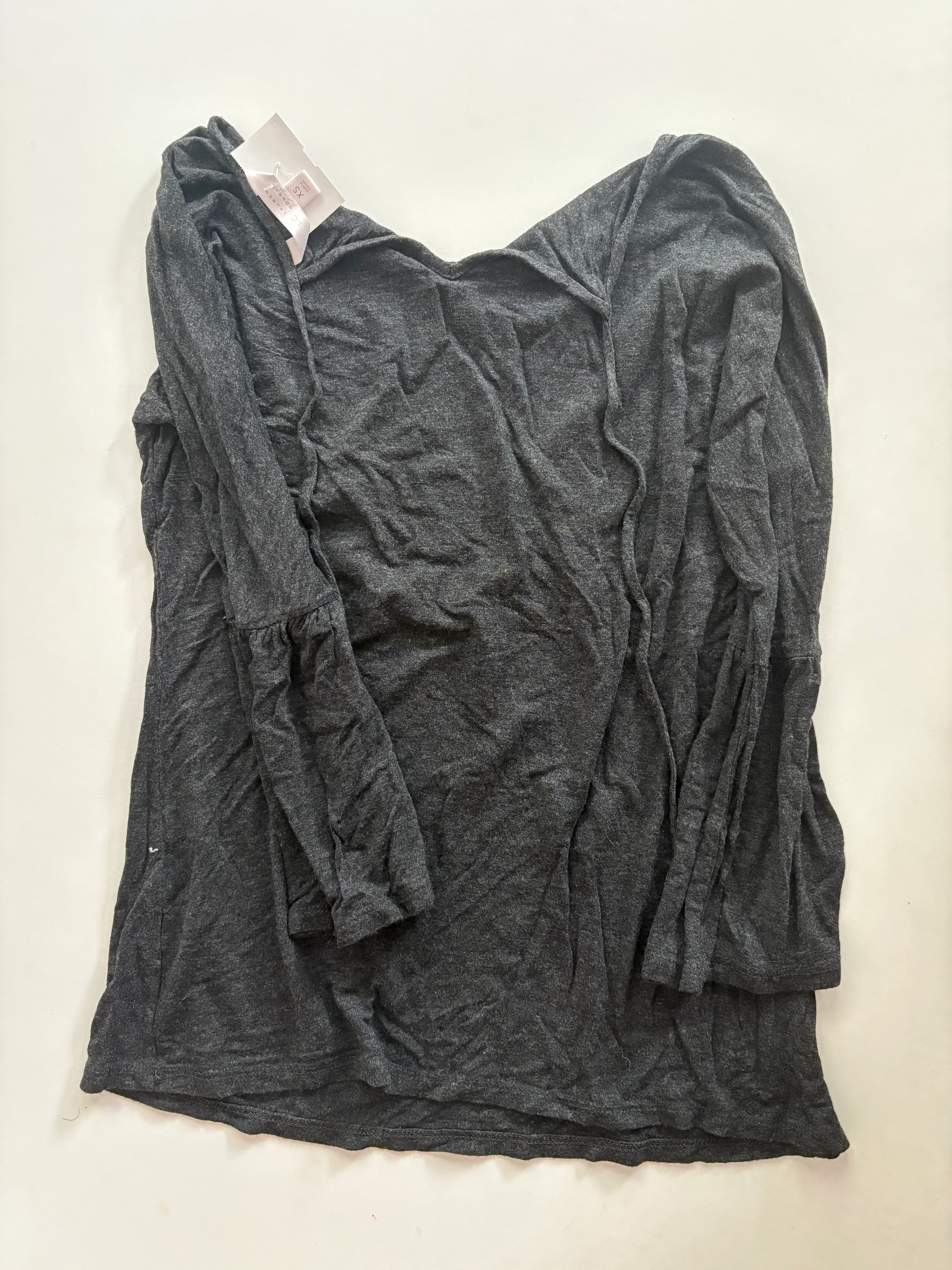 Top Long Sleeve By Lc Lauren Conrad In Grey, Size: Xs - Image 2