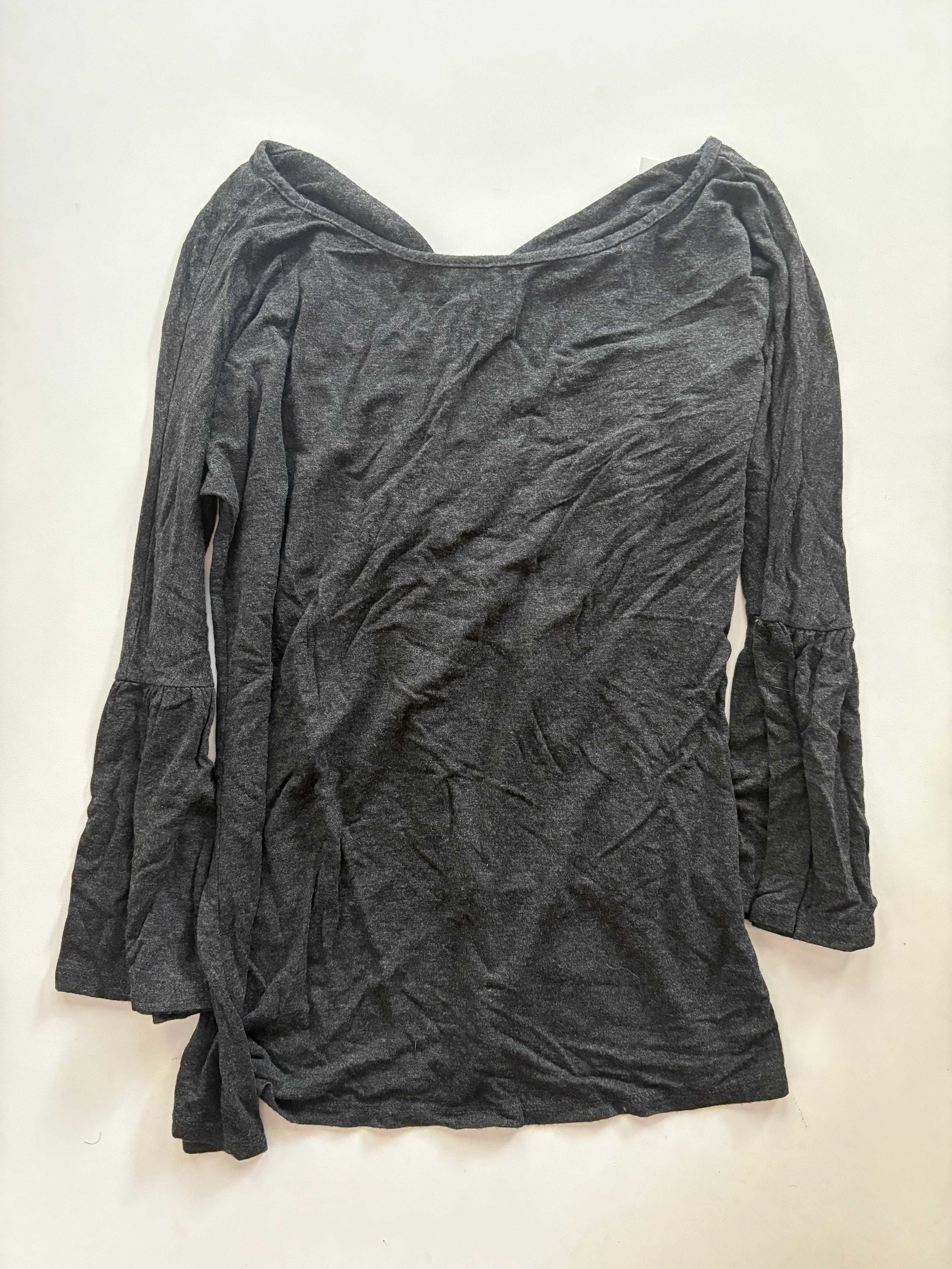 Top Long Sleeve By Lc Lauren Conrad In Grey, Size: Xs - Image 1