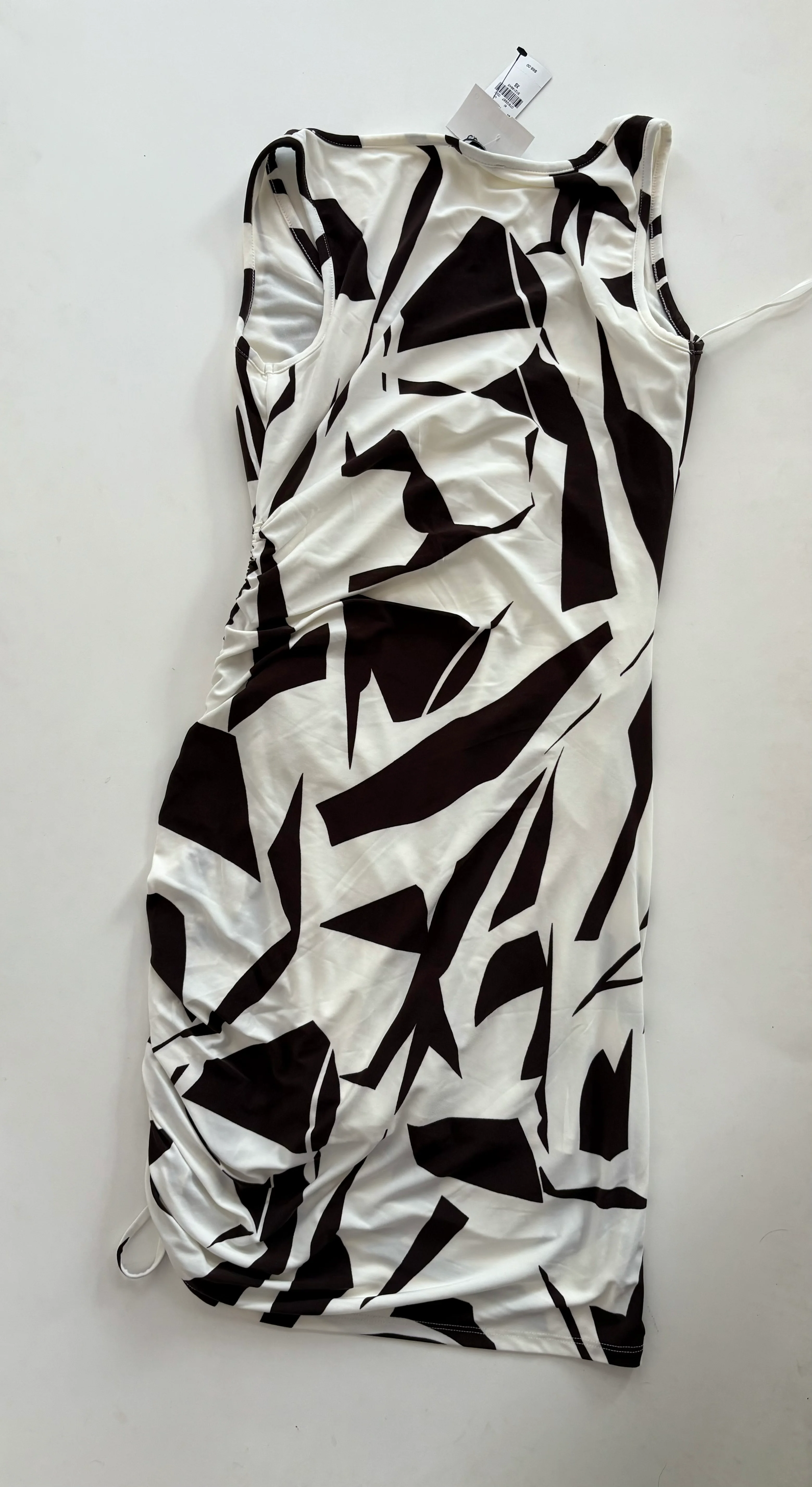 Dress Party Midi By Express O In Cream, Size: Xs - Image 2