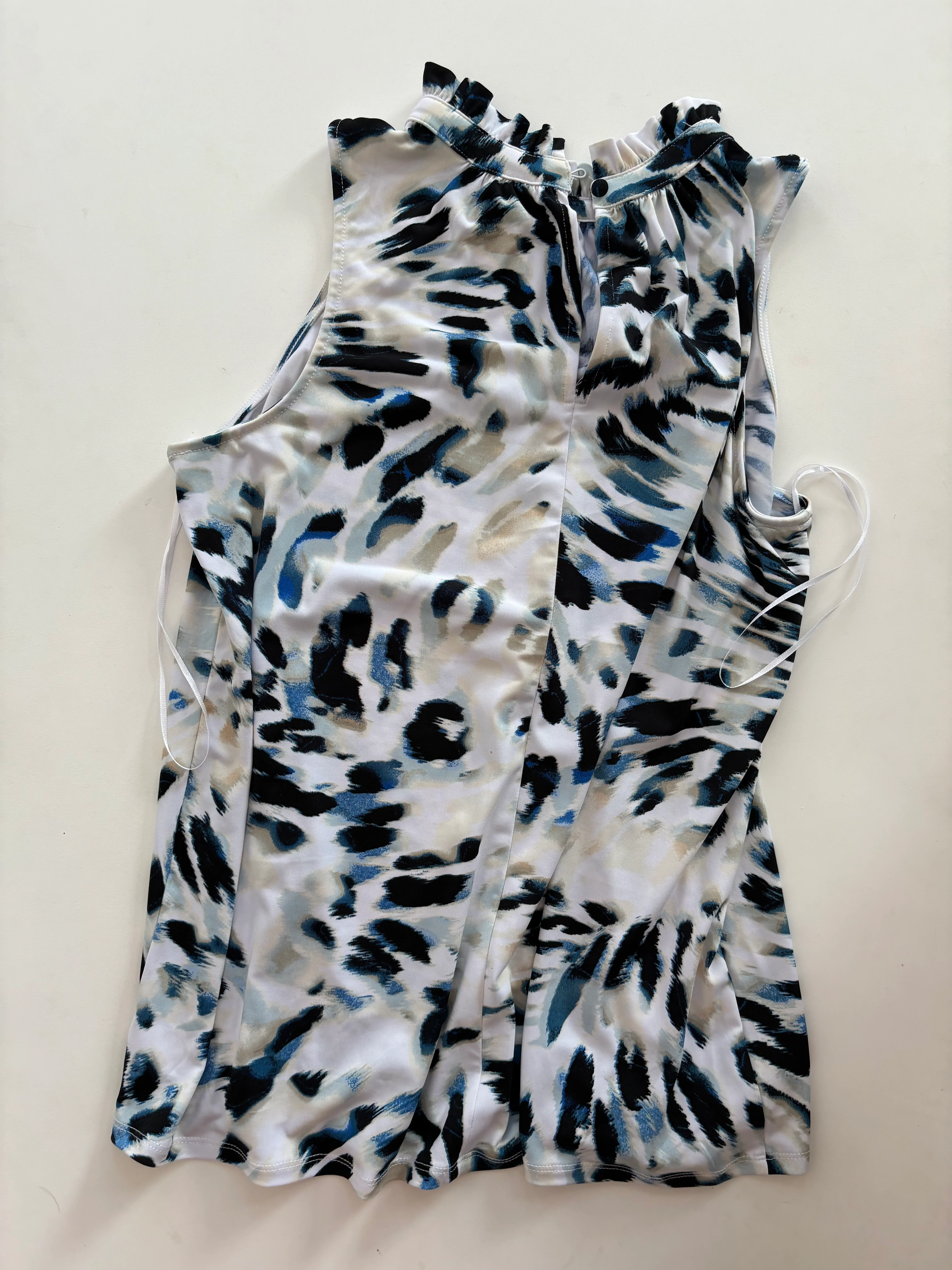 Blouse Sleeveless By Limited In Multi-colored, Size: M - Image 2