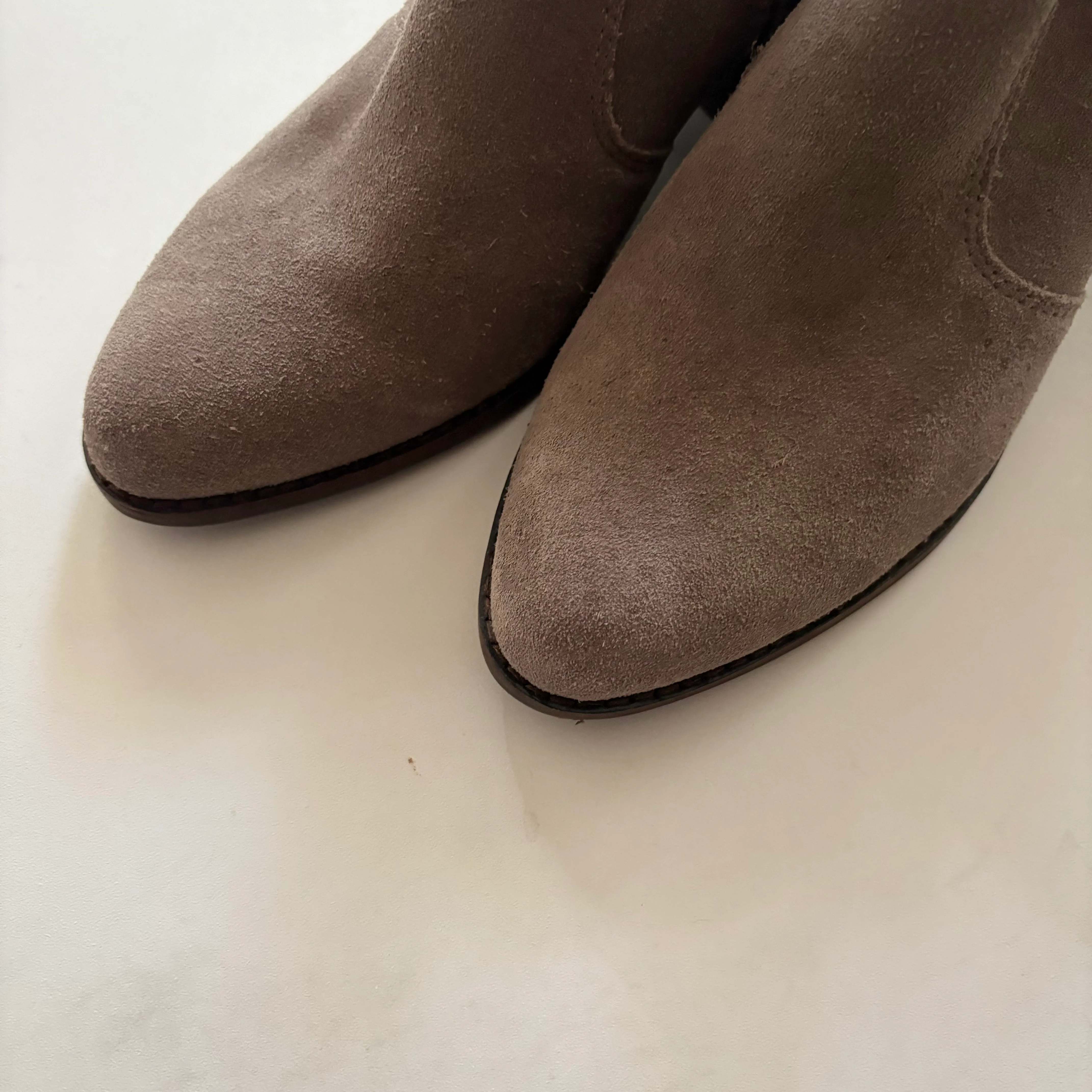 Boots Ankle Heels By Lucky Brand In Taupe, Size: 9 - Image 2