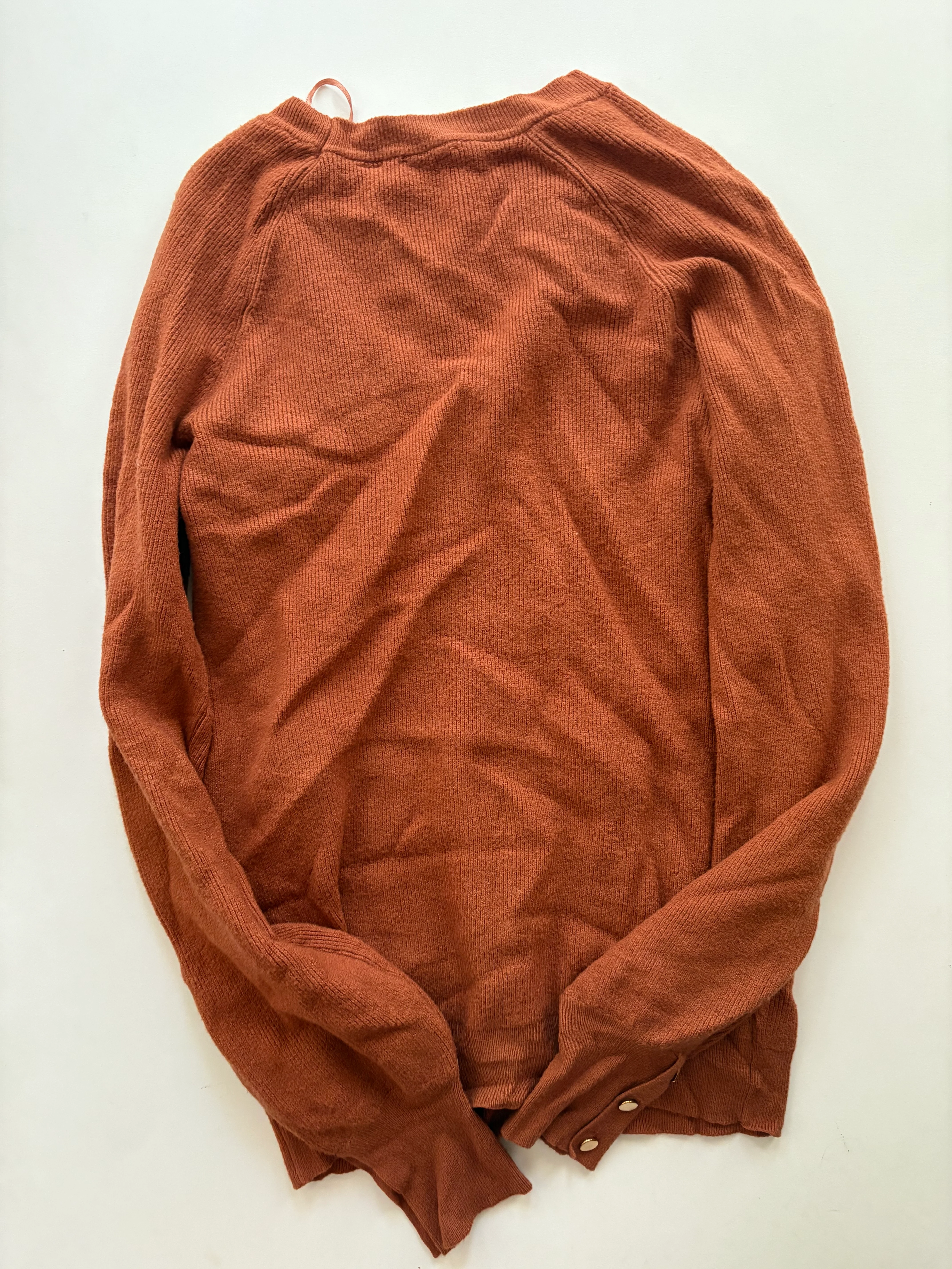 Sweater By Cyrus Knits In Rust, Size: S - Image 2