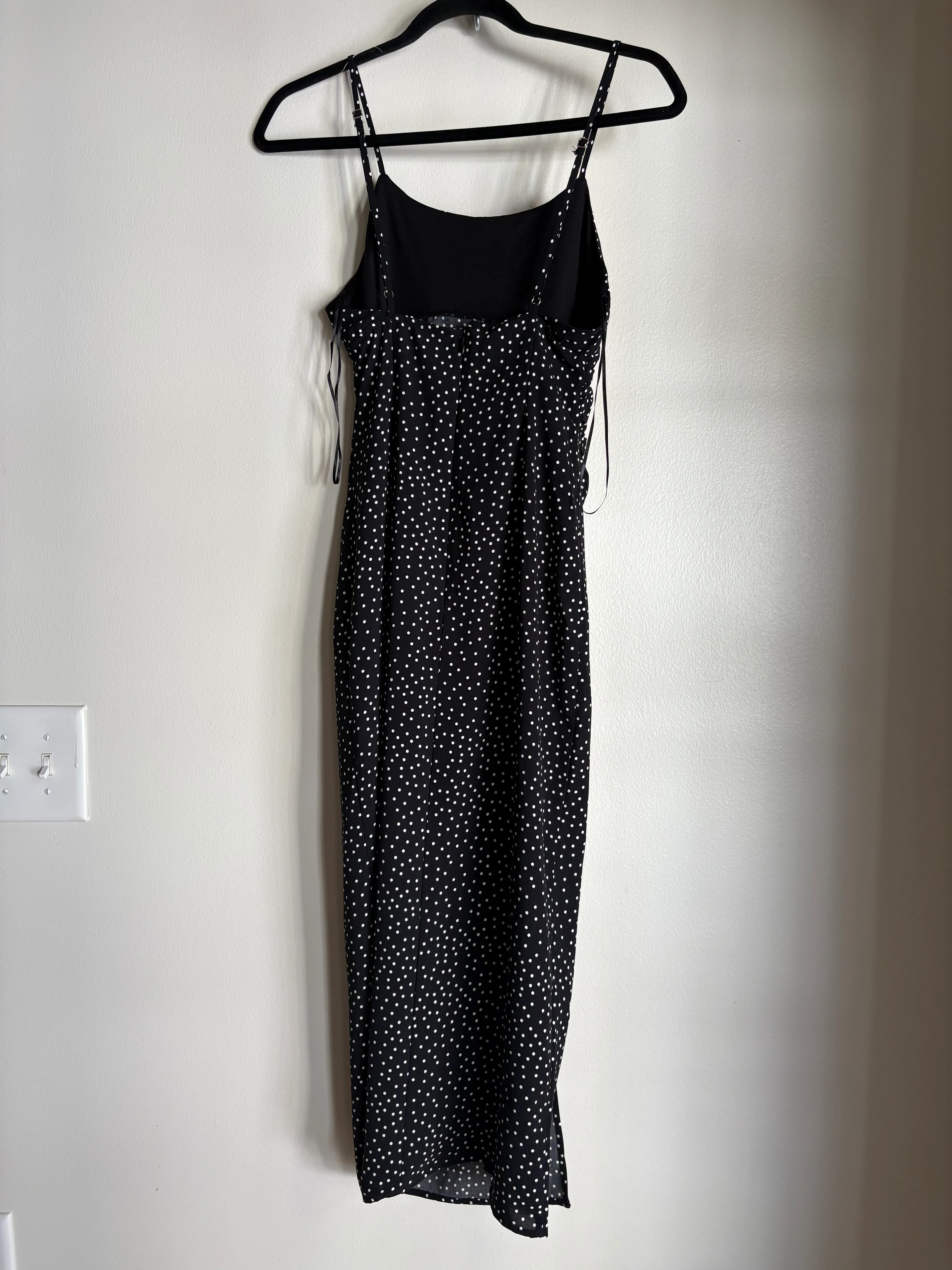 Dress Casual Maxi By Pull & Bear In Polkadot, Size: M - Image 2