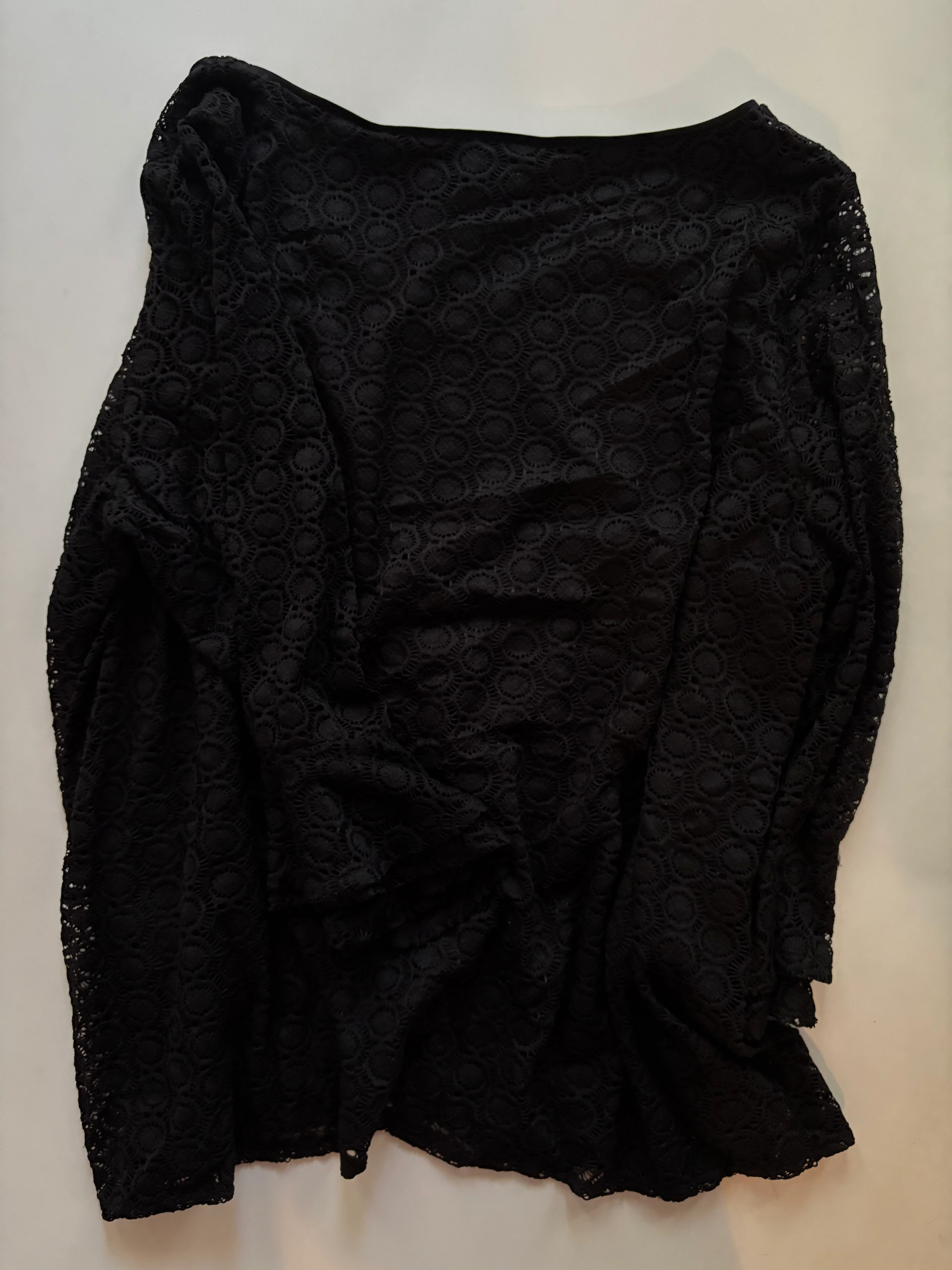 Blouse Long Sleeve By Dressbarn In Black, Size: 3x - Image 2