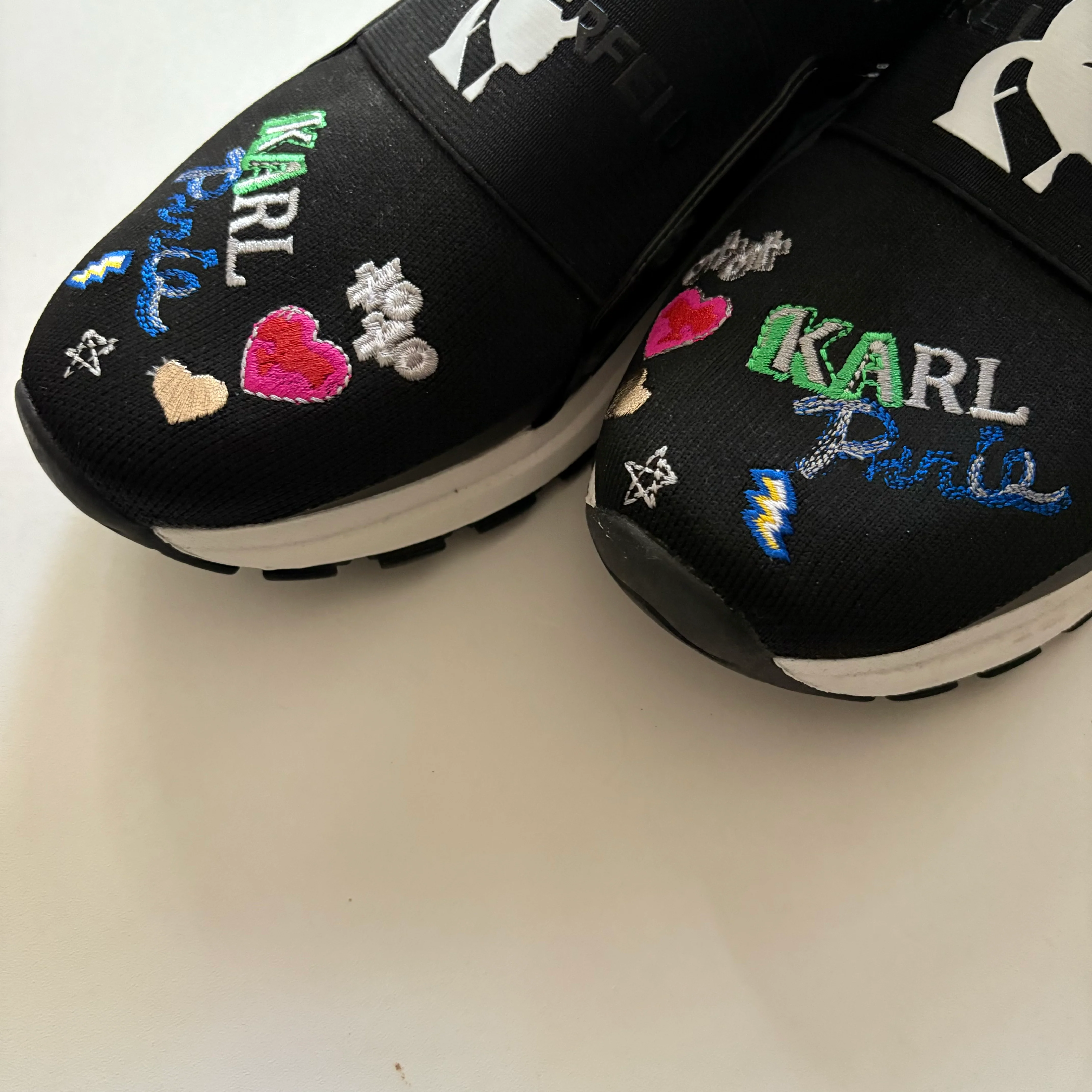 Shoes Athletic By Karl Lagerfeld In Black, Size: 11 - Image 2