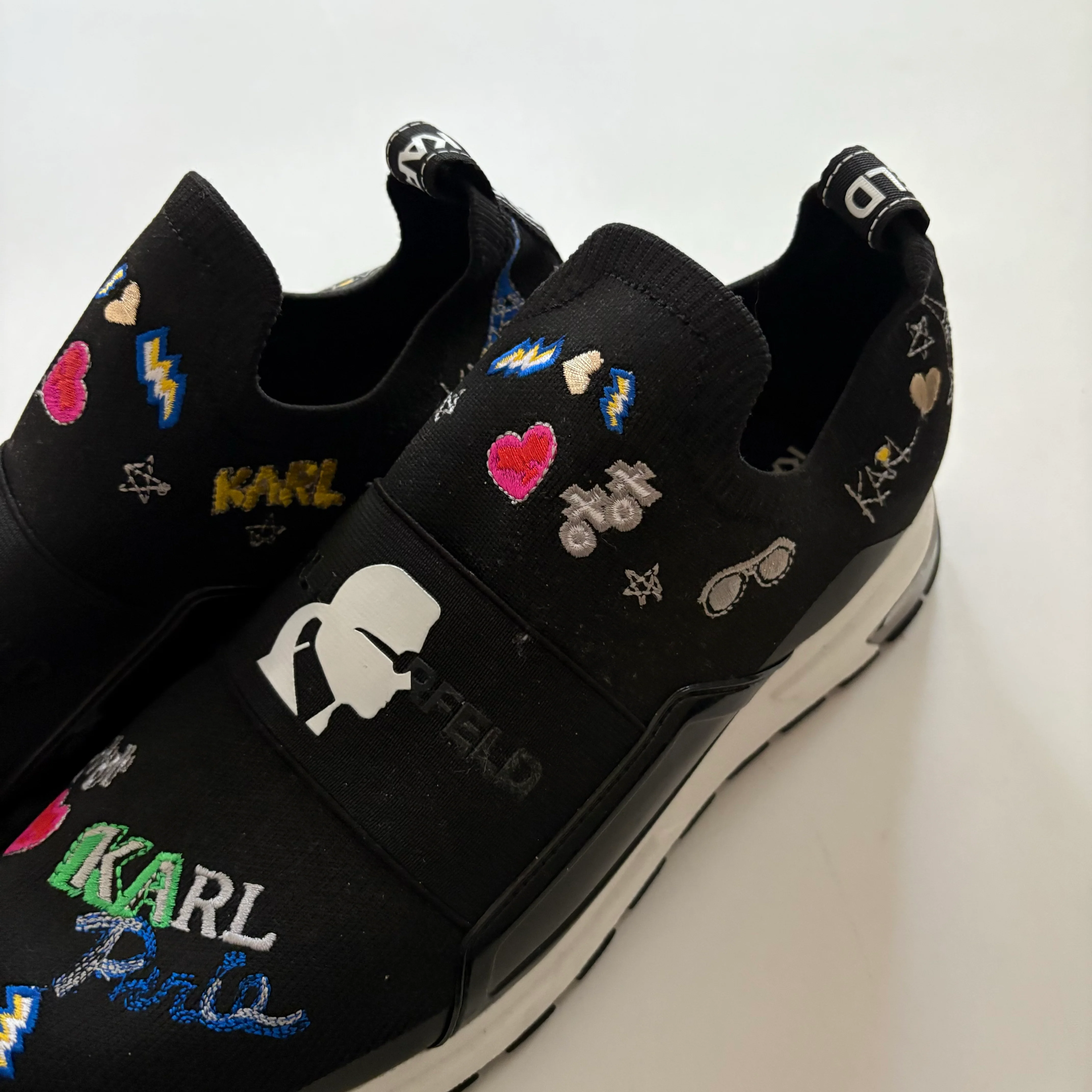 Shoes Athletic By Karl Lagerfeld In Black, Size: 11 - Image 3