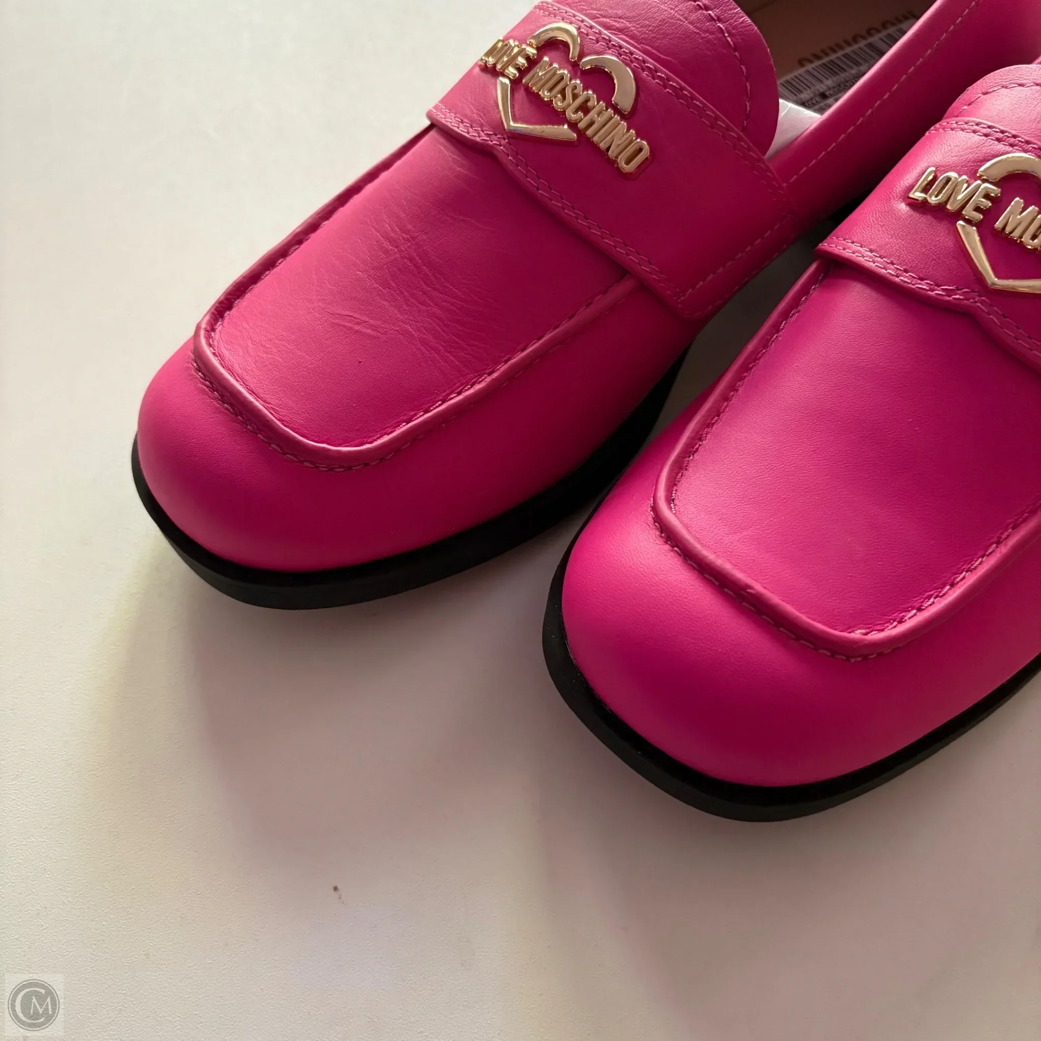 Shoes Flats By Love Moschino In Hot Pink, Size: 9.5 - Image 2