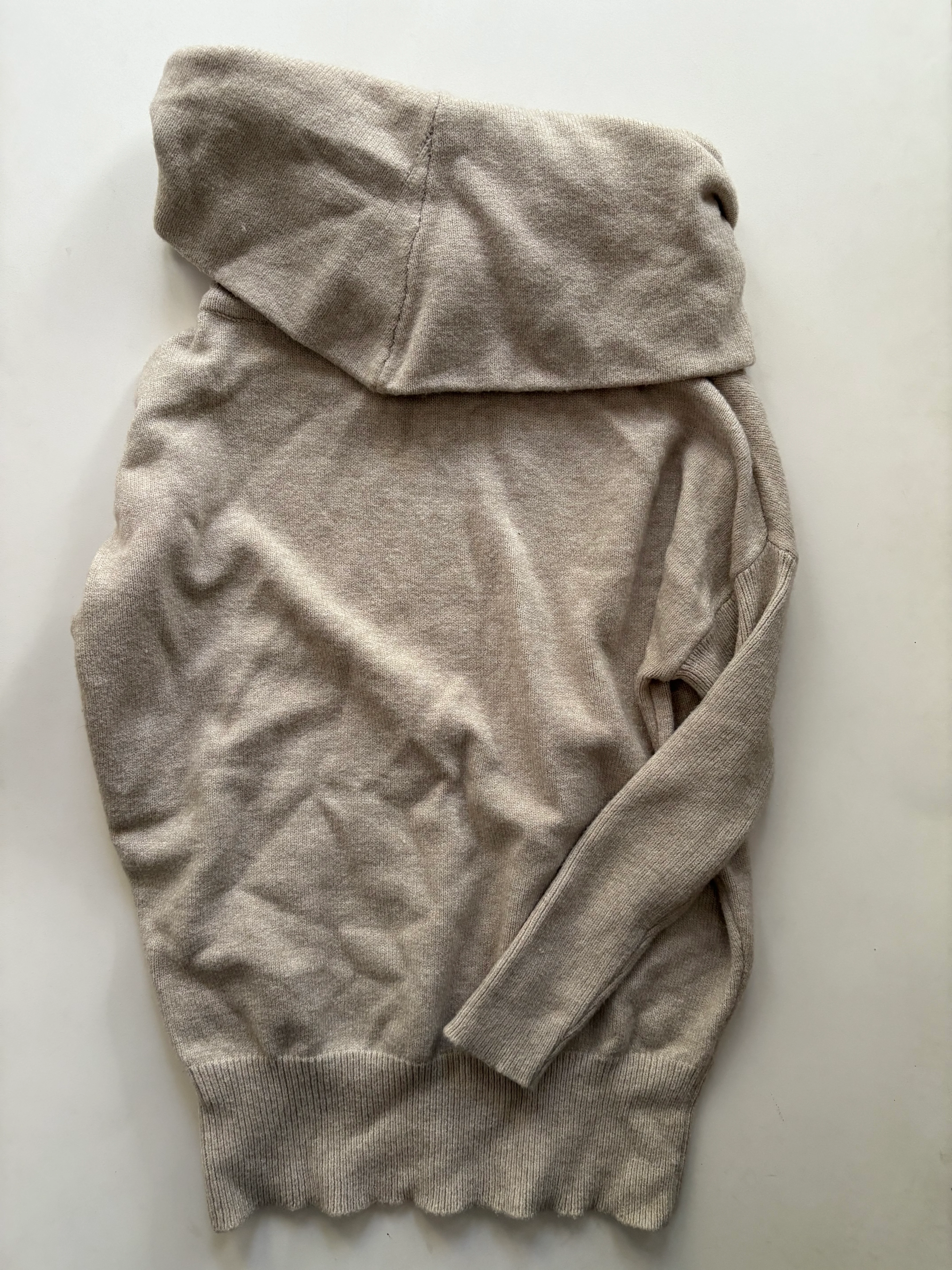 Sweater By Warm & Coozy In Beige, Size: S - Image 2