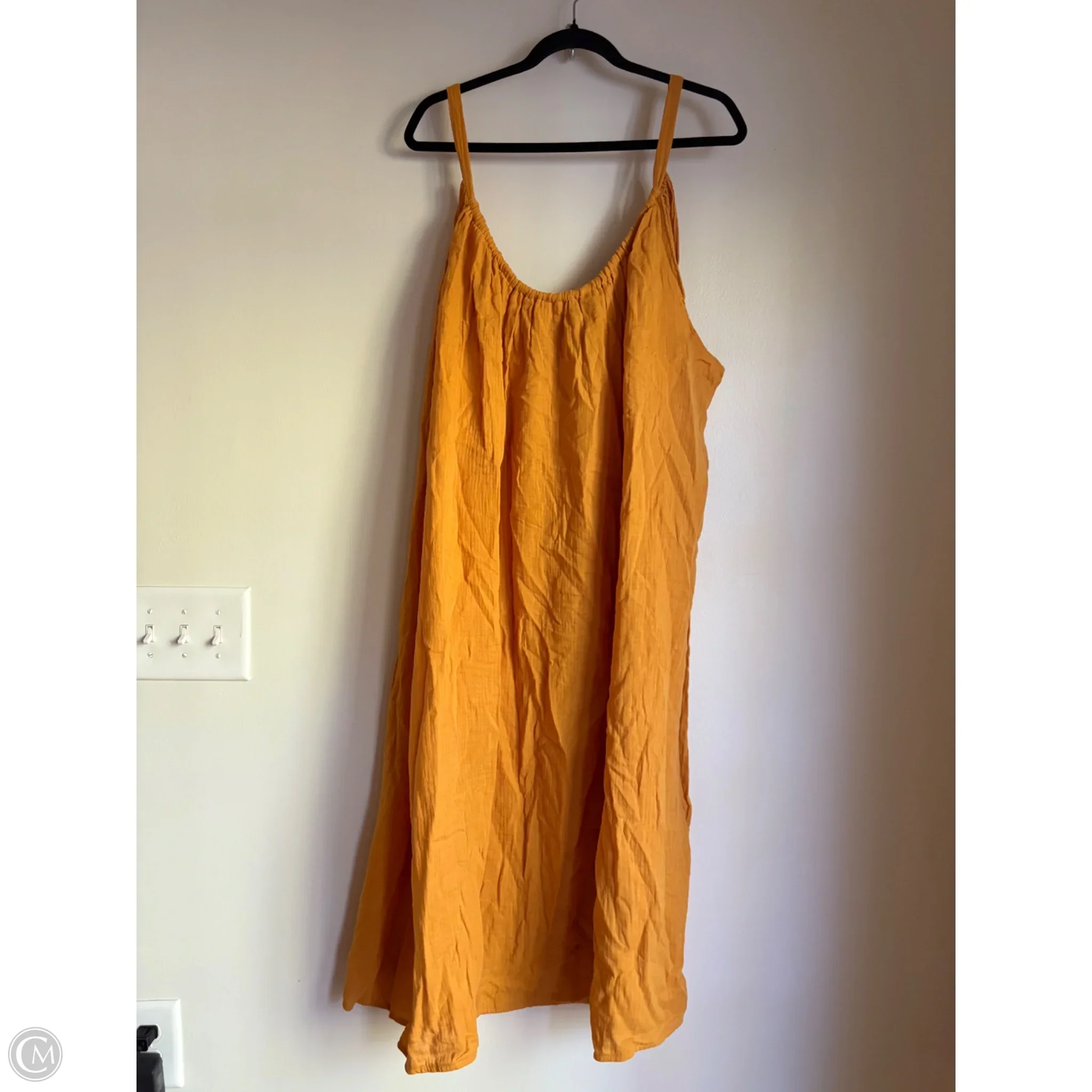 Dress Casual Maxi By Kona Sol In Brown, Size: 1x - Image 1