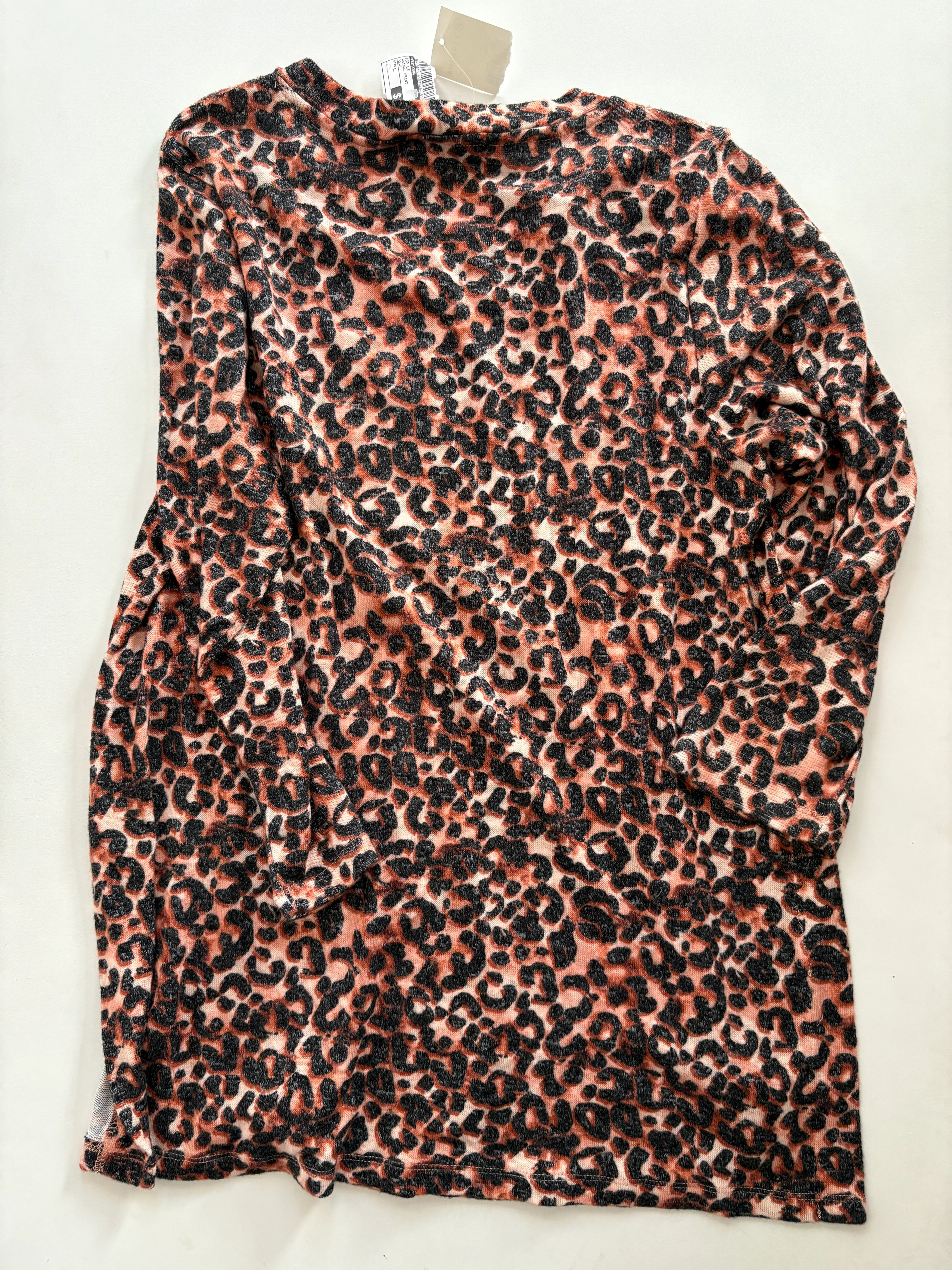 Top Long Sleeve By Versona In Animal Print, Size: L - Image 2