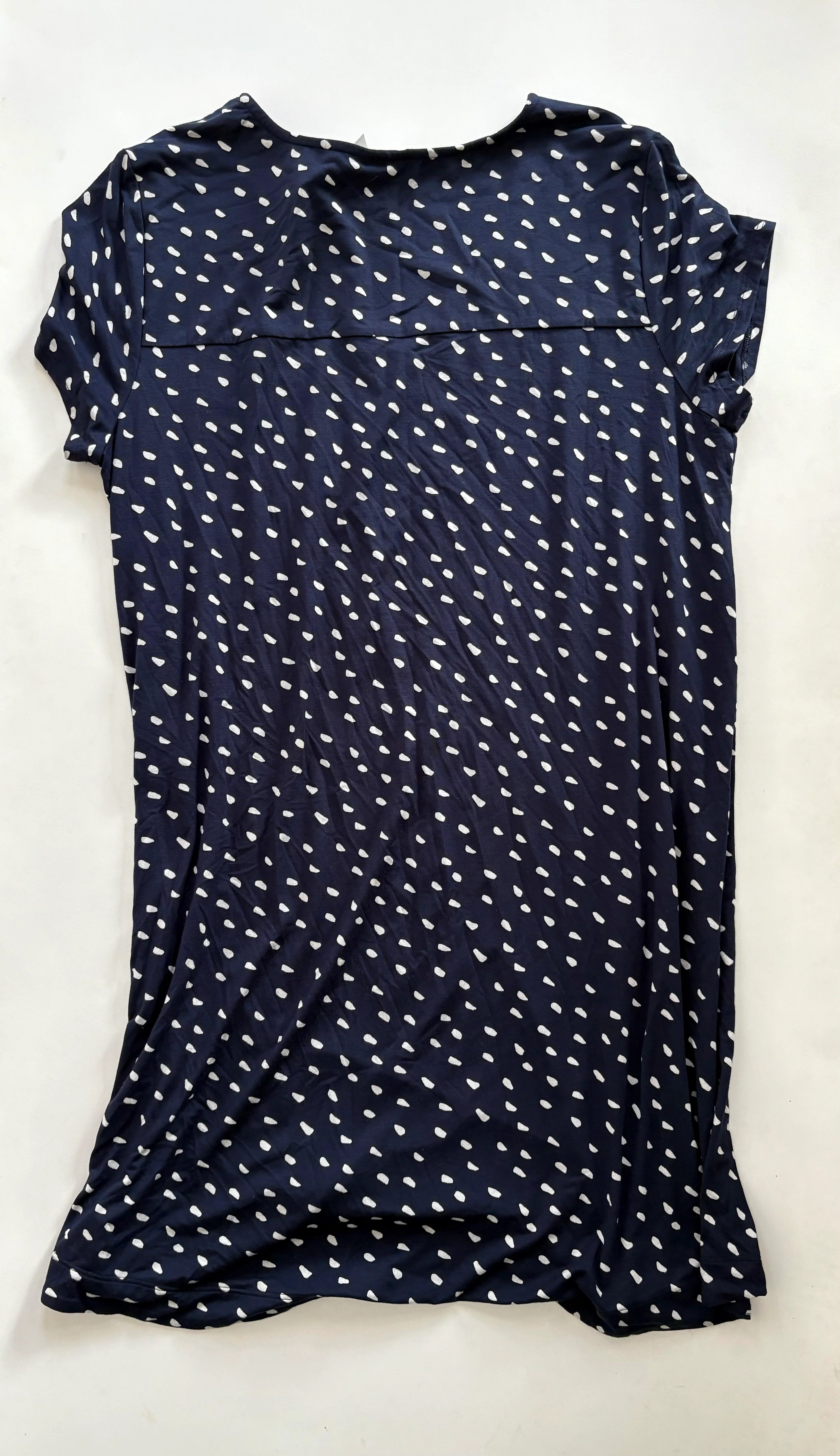 Dress Casual Midi By Soma In Blue, Size: L - Image 2