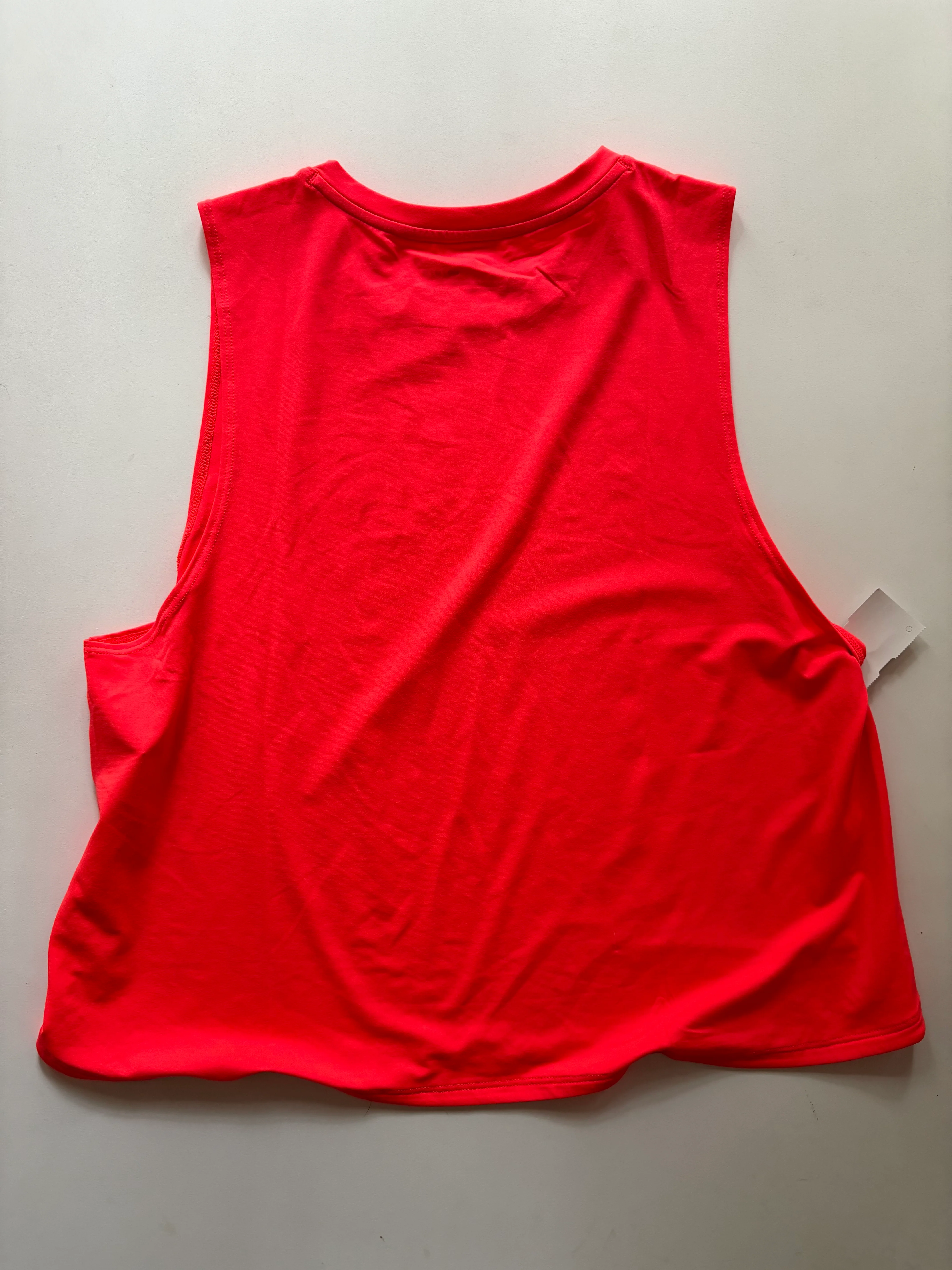Athletic Tank Top By Under Armour In Orange, Size: M - Image 2