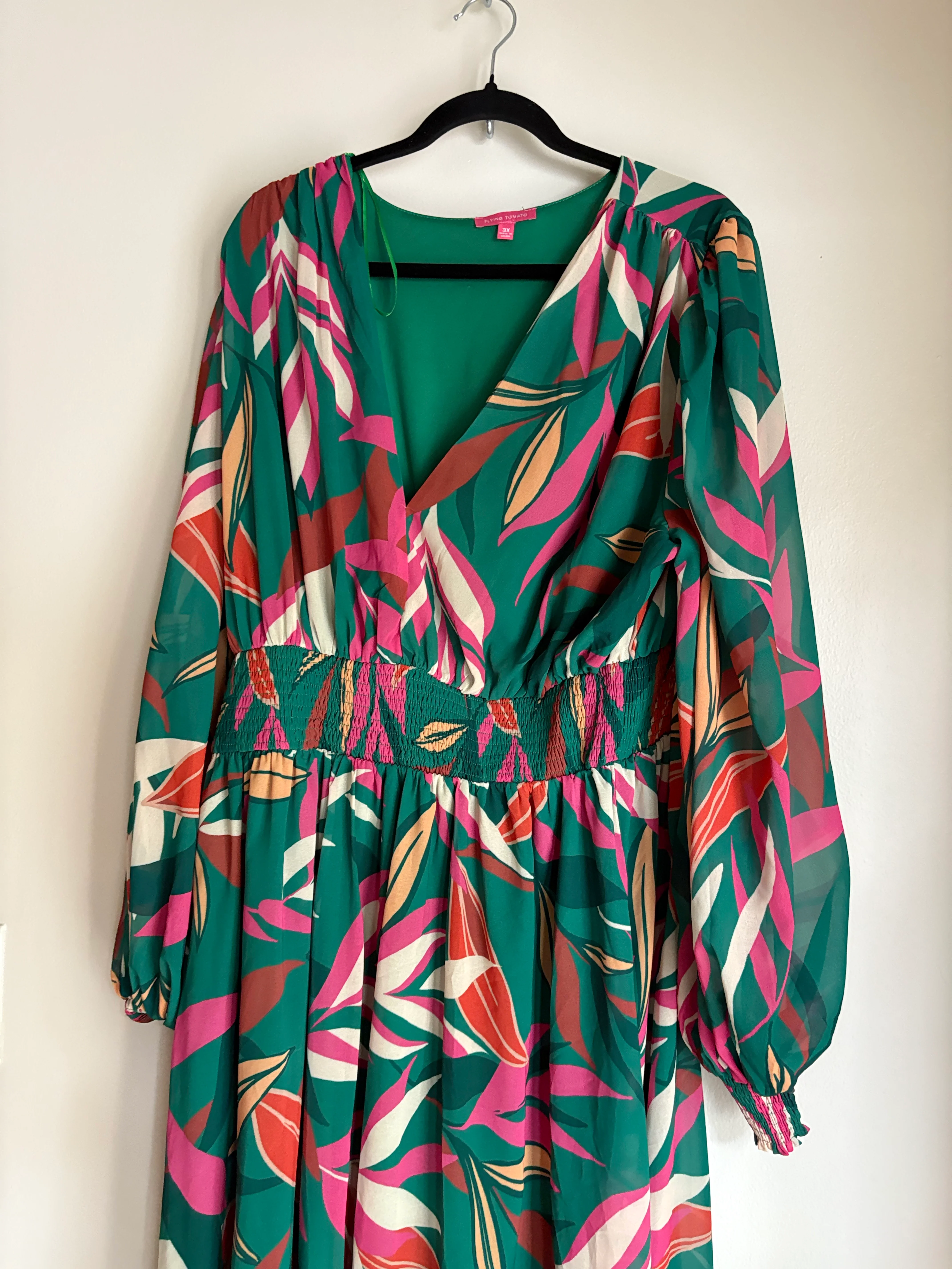 Dress Party Long By Flying Tomato In Multi-colored, Size: 3x - Image 3