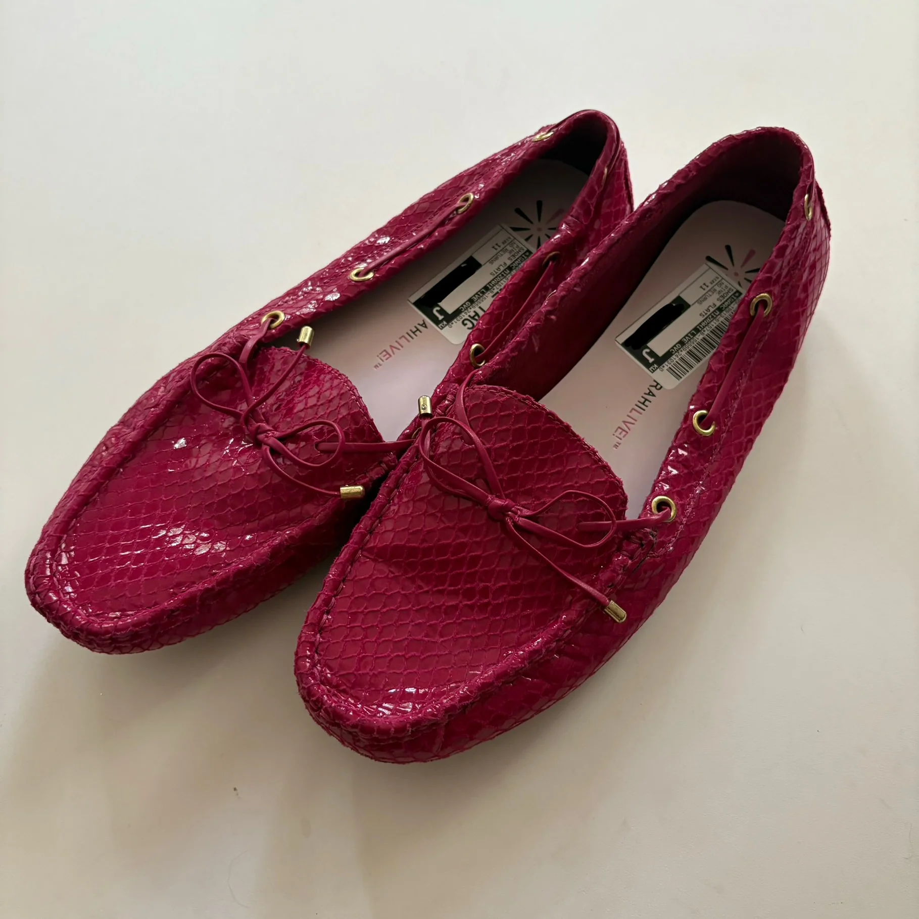 Shoes Flats By Isaac Mizrahi Live Qvc In Pink, Size: 11 - Image 1