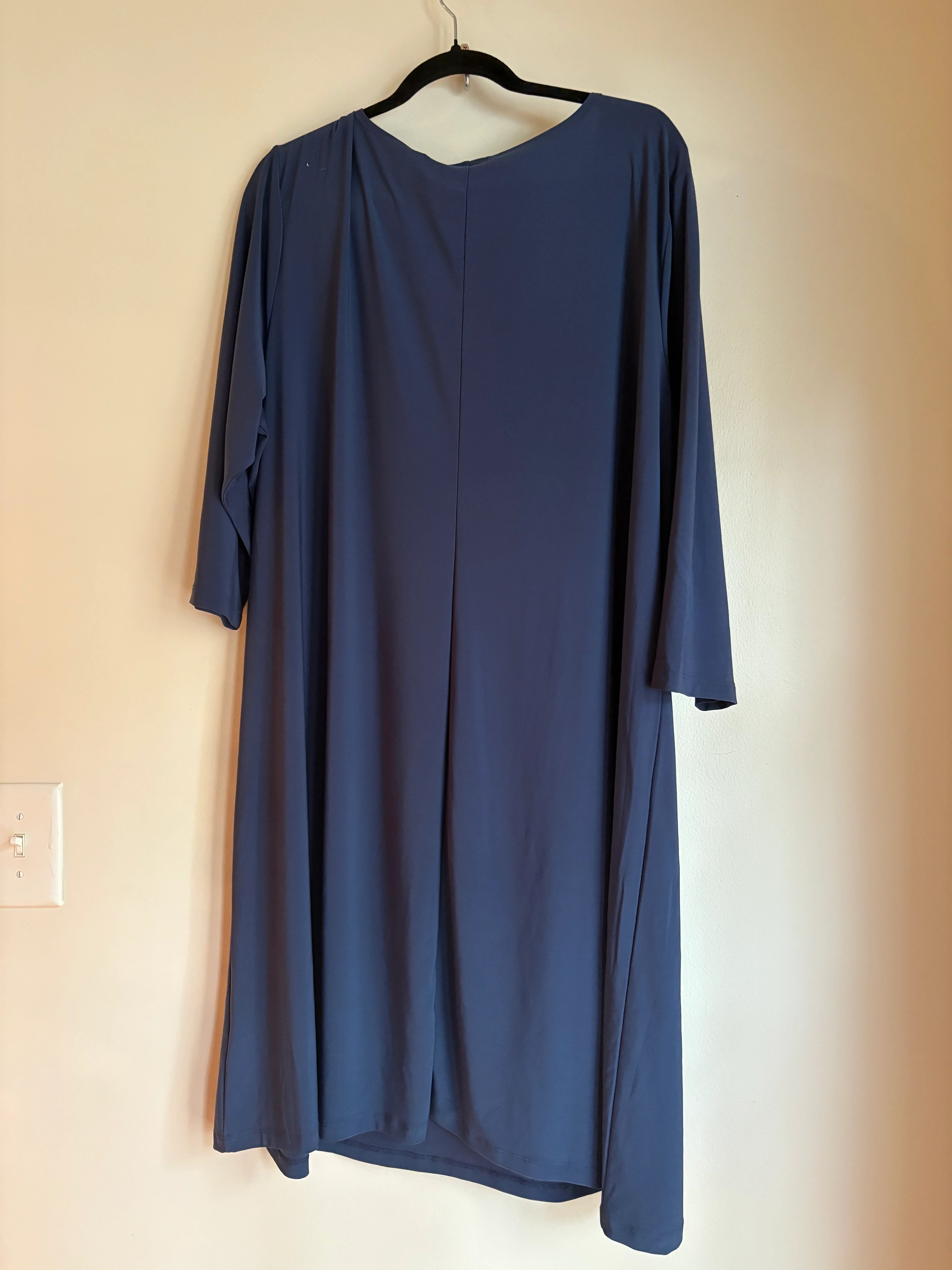 Dress Casual Midi By Clothes Mentor In Blue, Size: 2x - Image 2