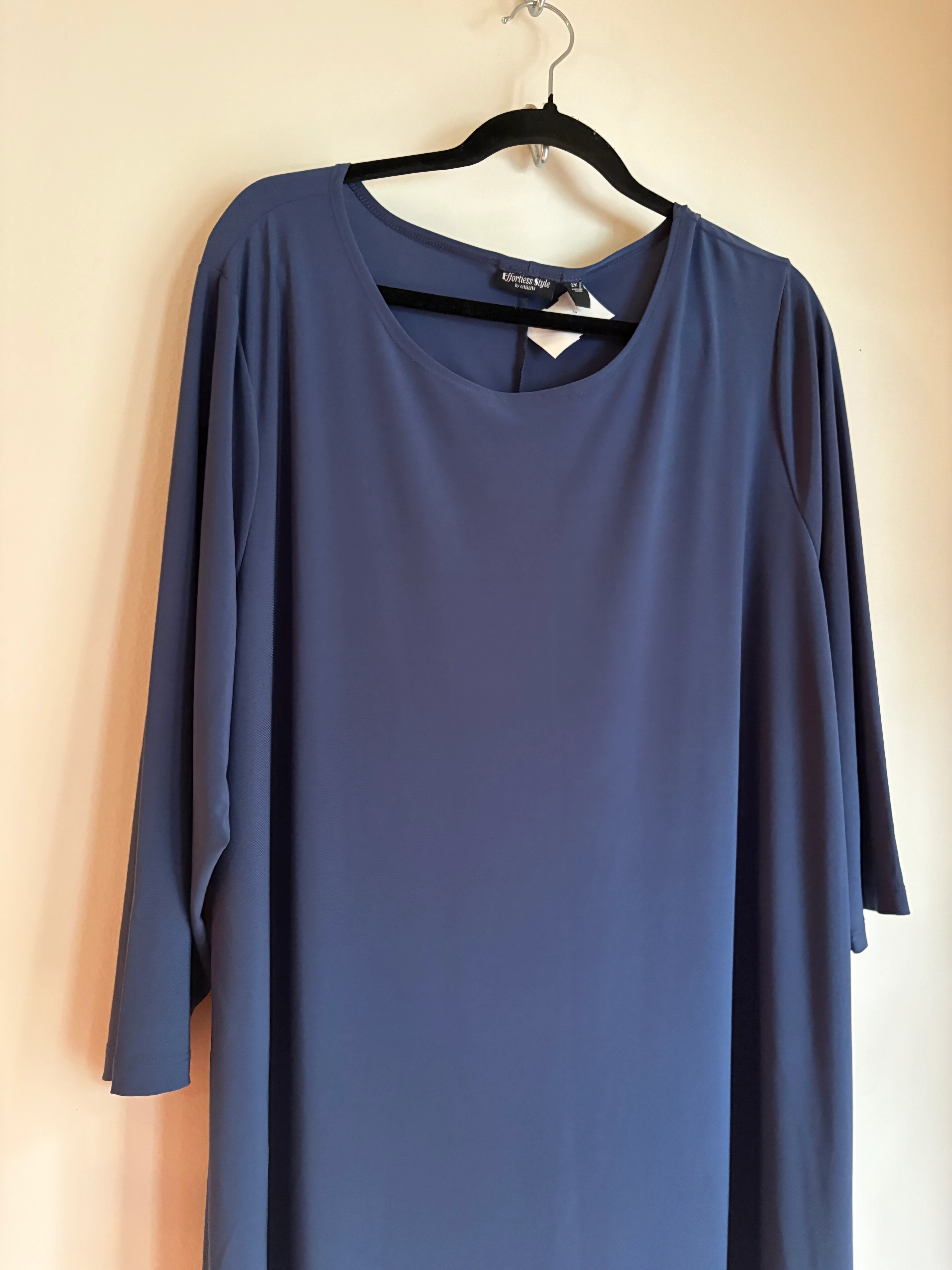Dress Casual Midi By Clothes Mentor In Blue, Size: 2x - Image 3