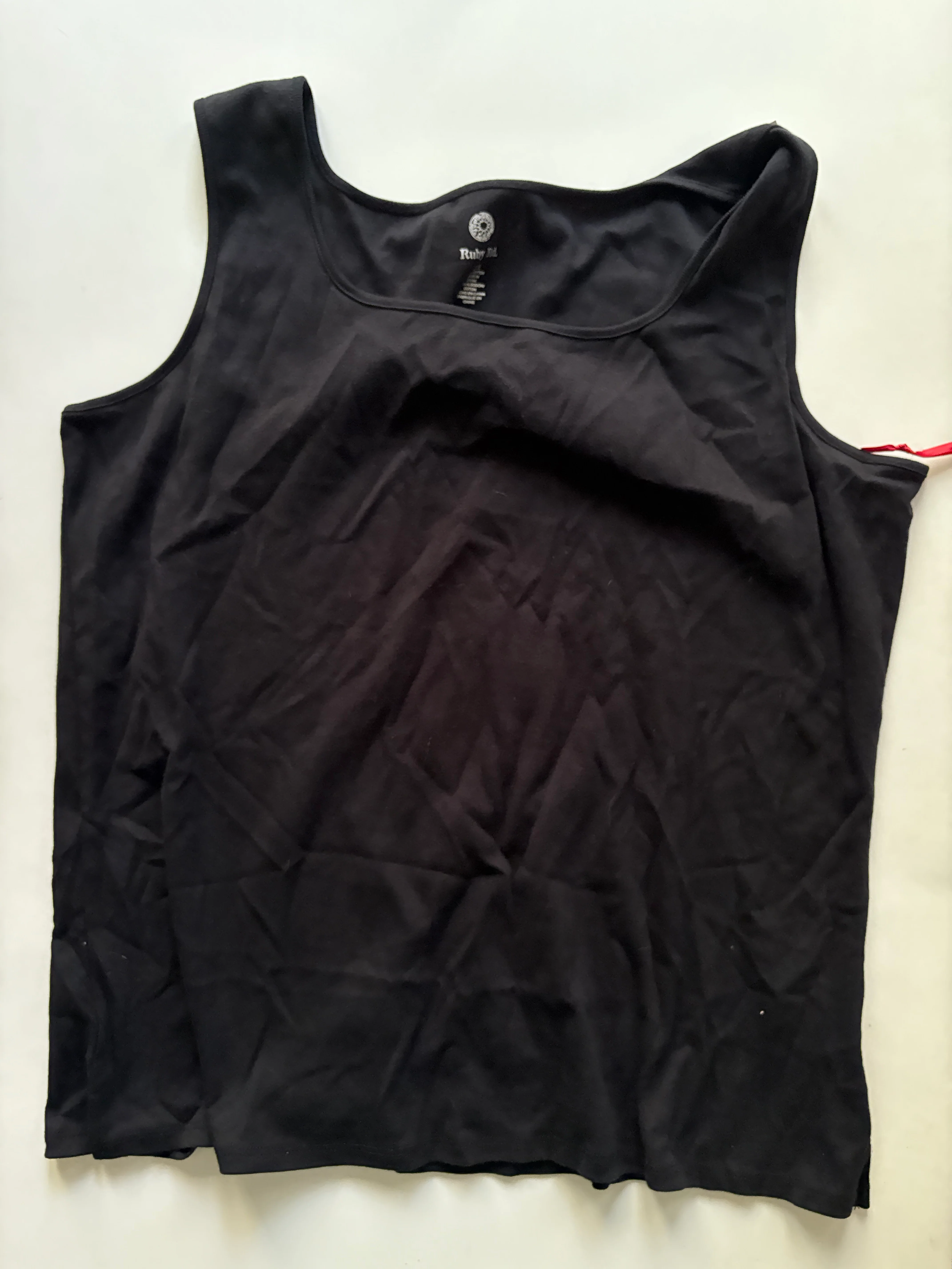 Tank Top By Ruby Rd In Black, Size: 2x - Image 1