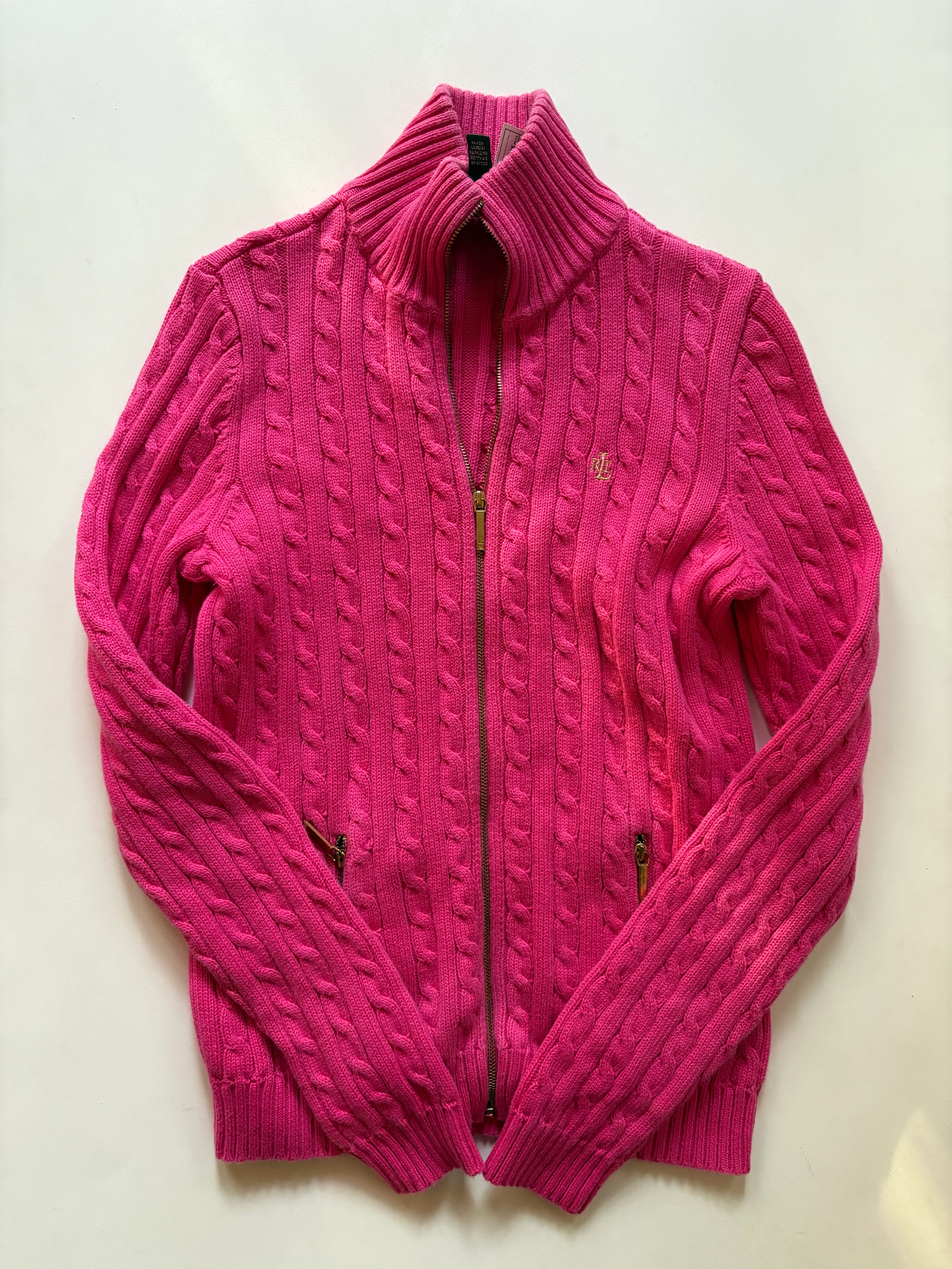 Sweater By Ralph Lauren Co In Pink, Size: Xs - Image 1