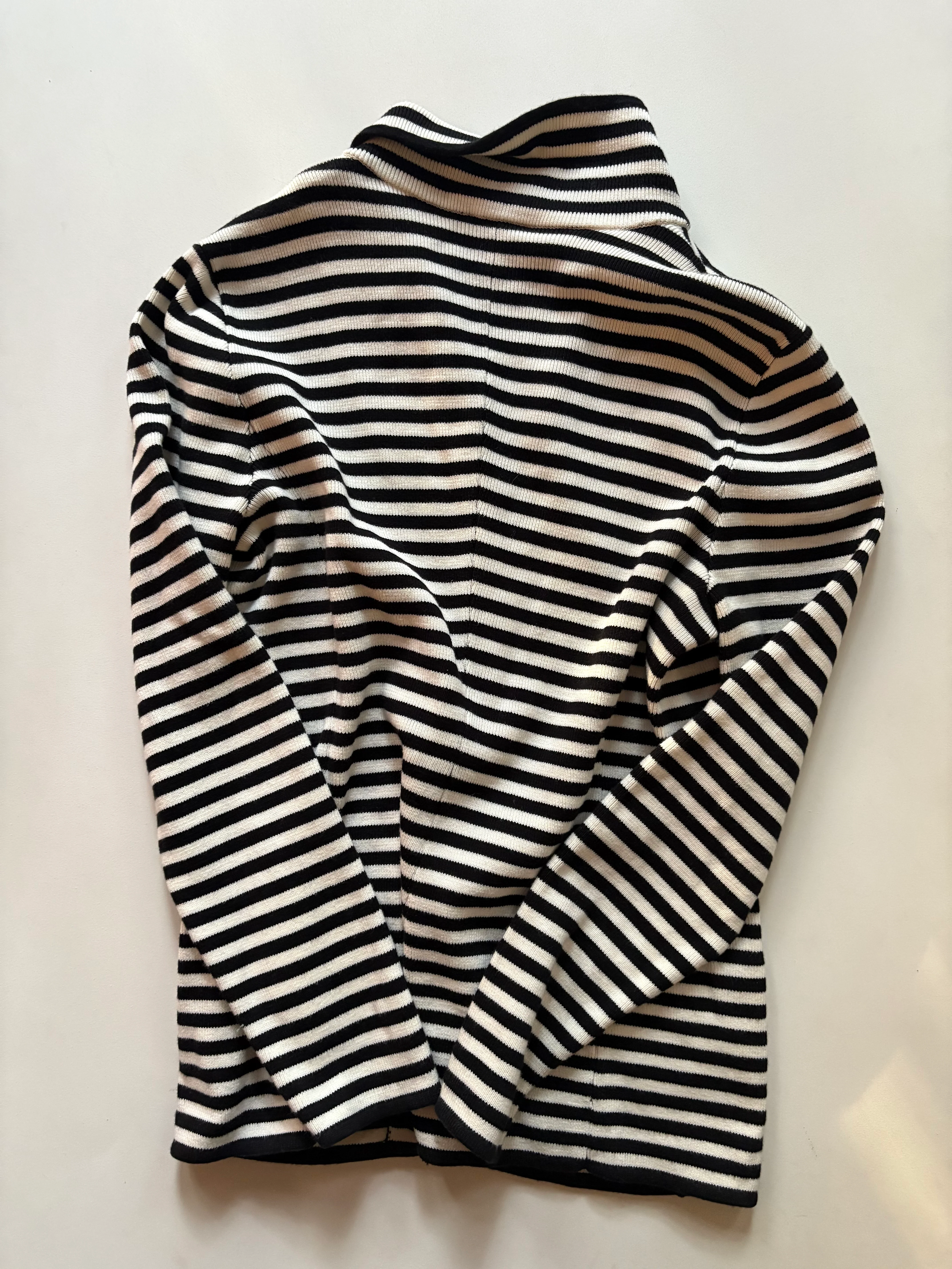 Blazer By Talbots In Striped Pattern, Size: Sp - Image 2