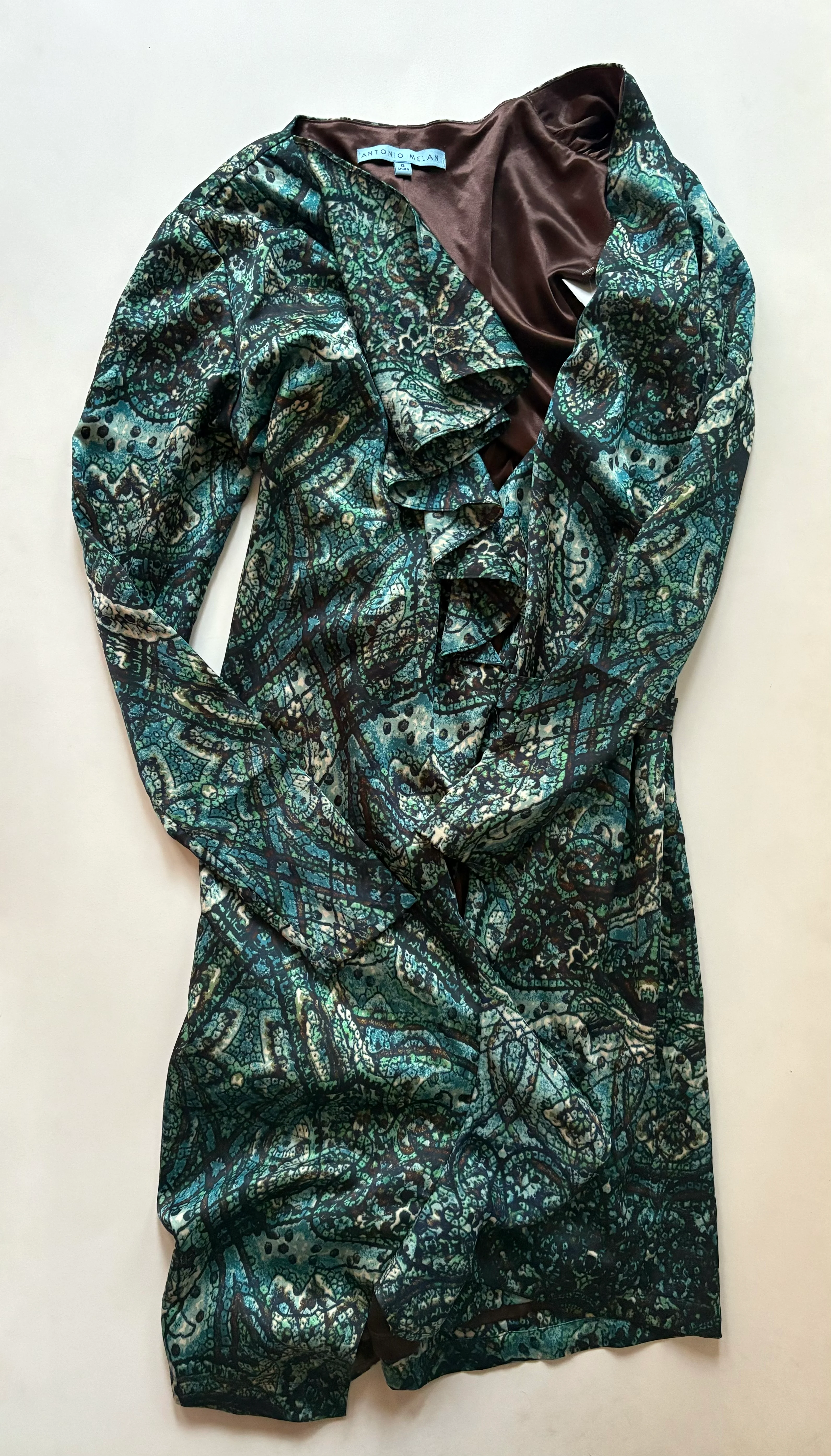 Dress Work By Antonio Melani In Green, Size: 0 - Image 1