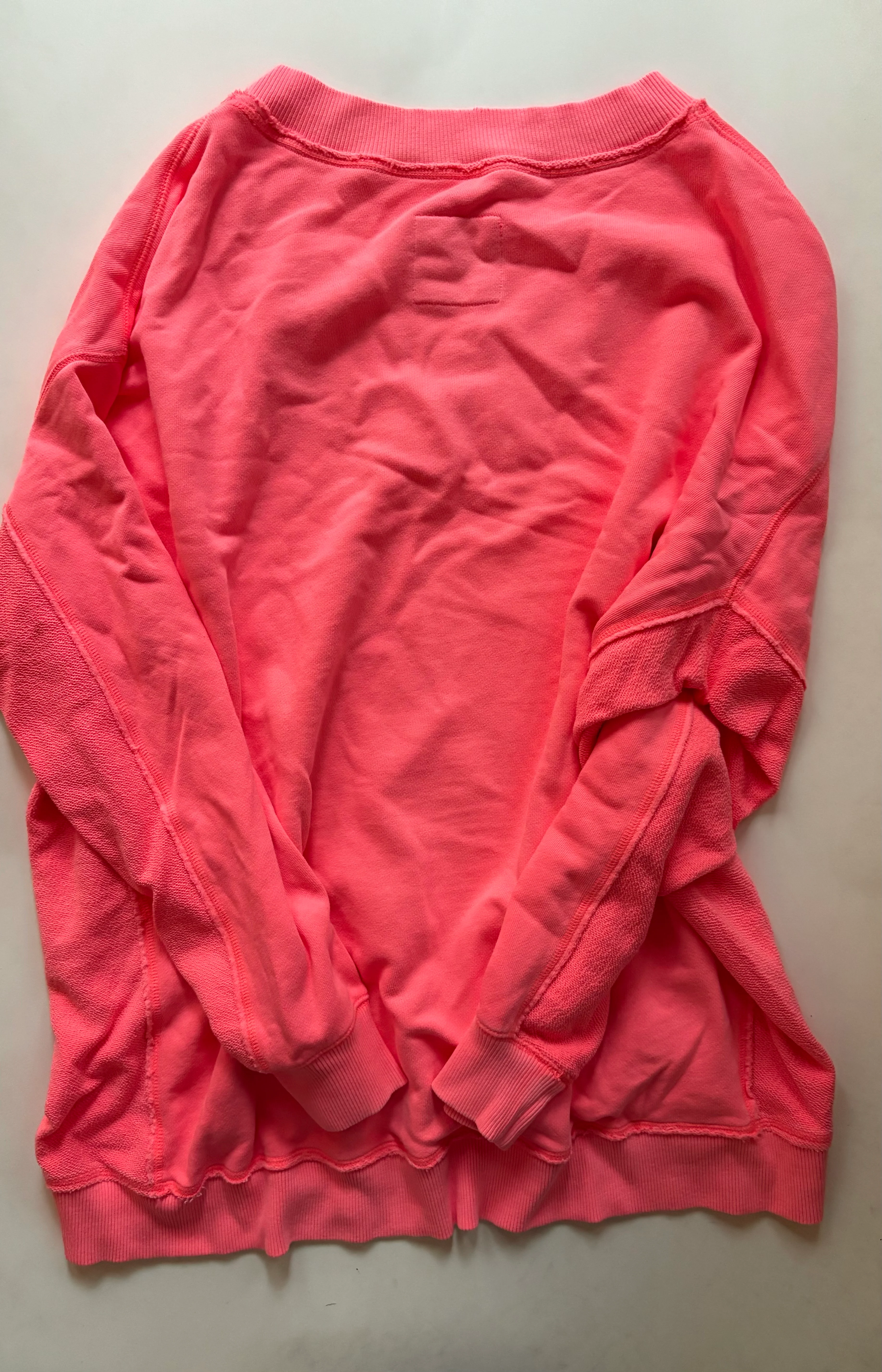 Sweatshirt Crewneck By Aerie In Pink, Size: L - Image 2