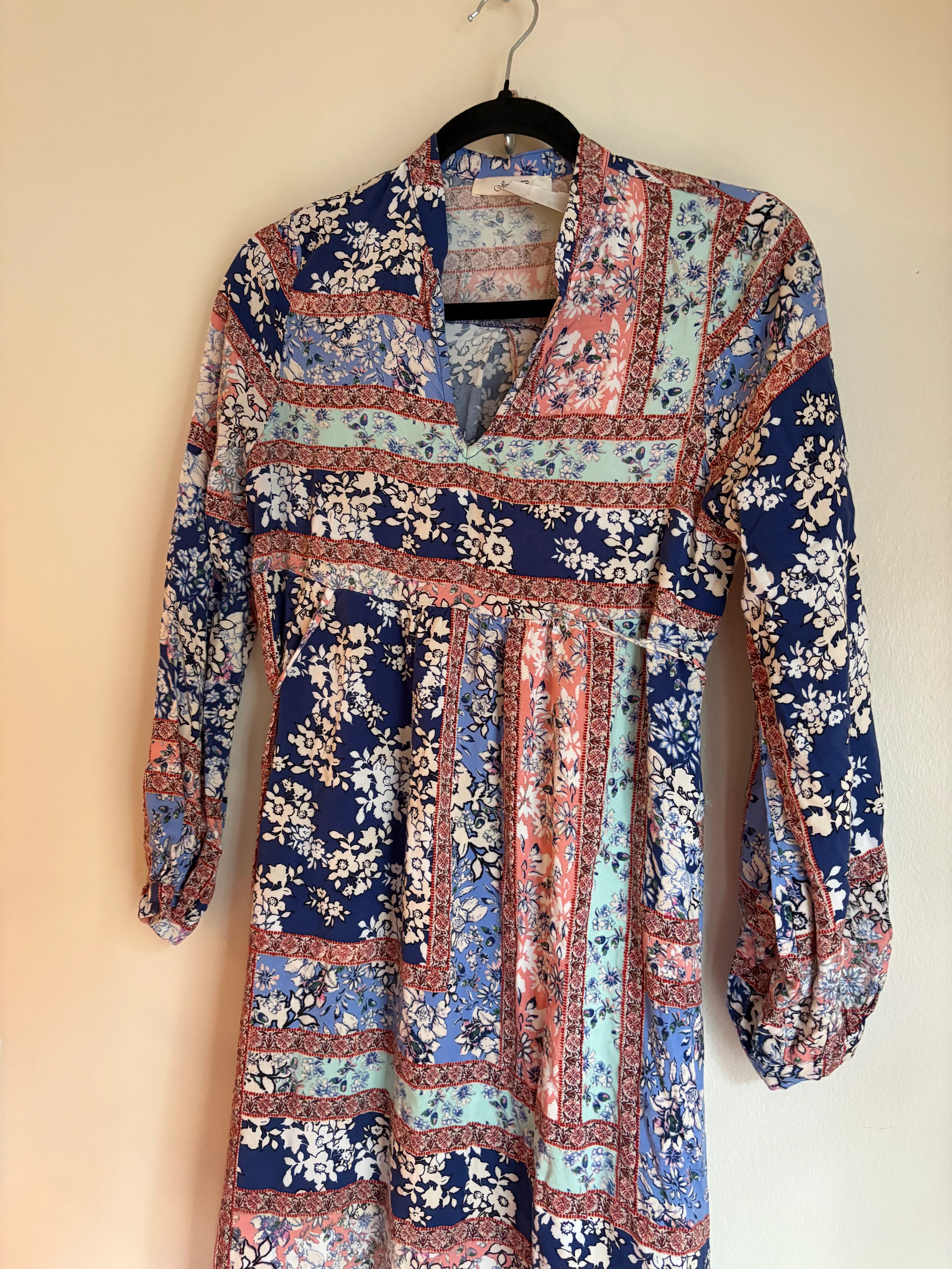 Dress Casual Maxi By Jessy In Multi-colored, Size: Xs - Image 3