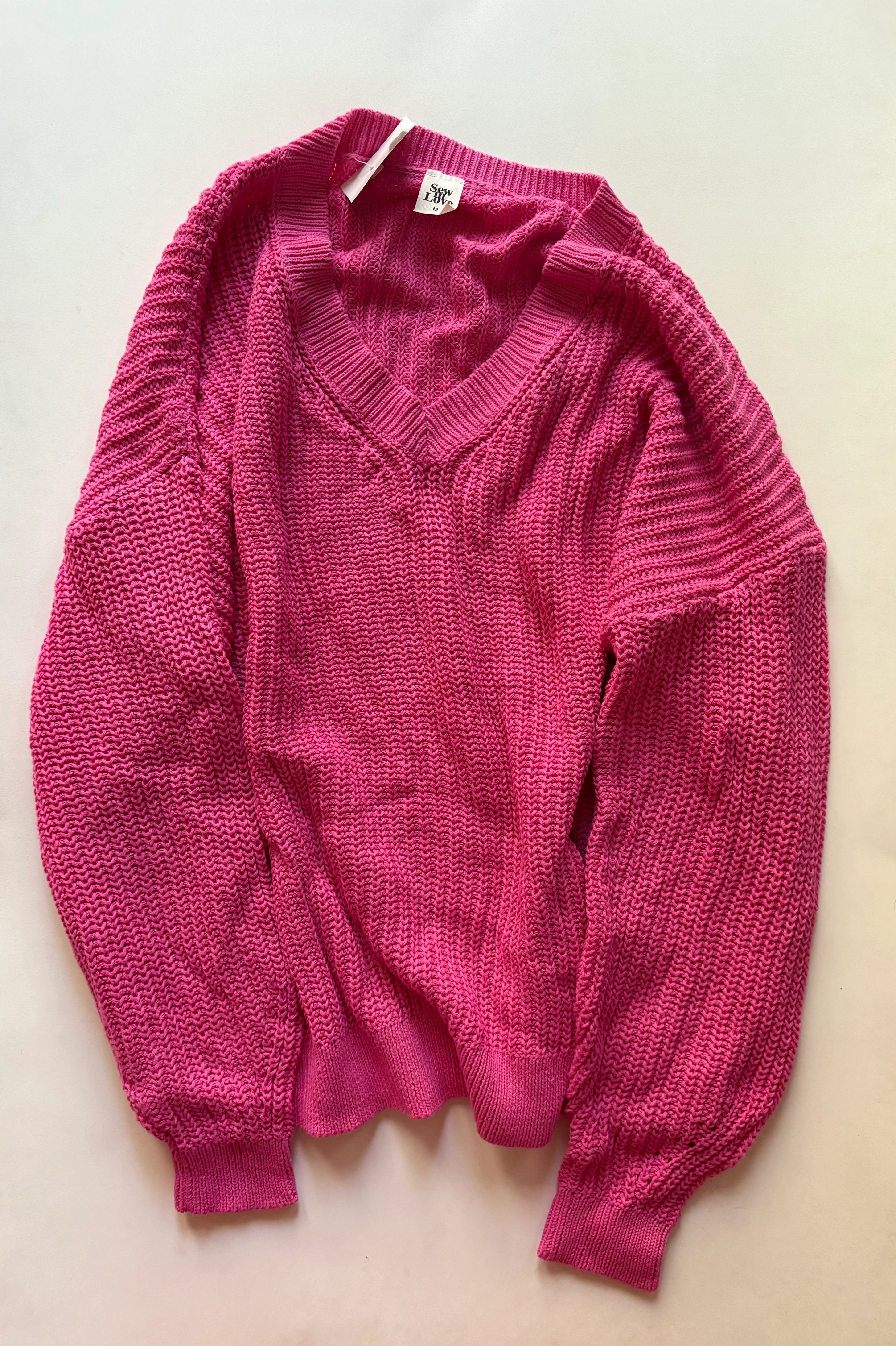Sweater By Sew In Love In Pink, Size: M - Image 1
