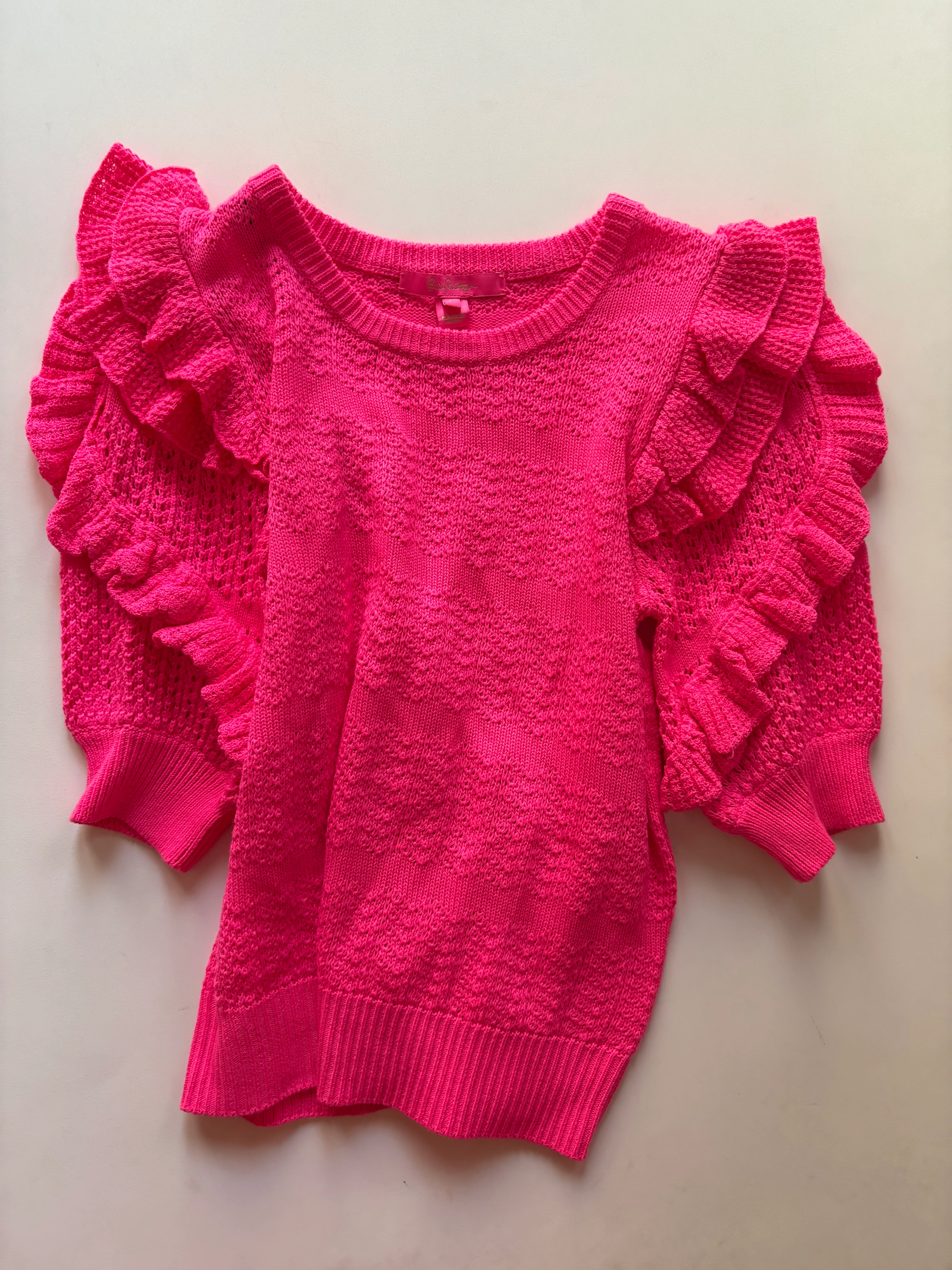 Sweater By Lilly Pulitzer In Pink, Size: Xl - Image 1