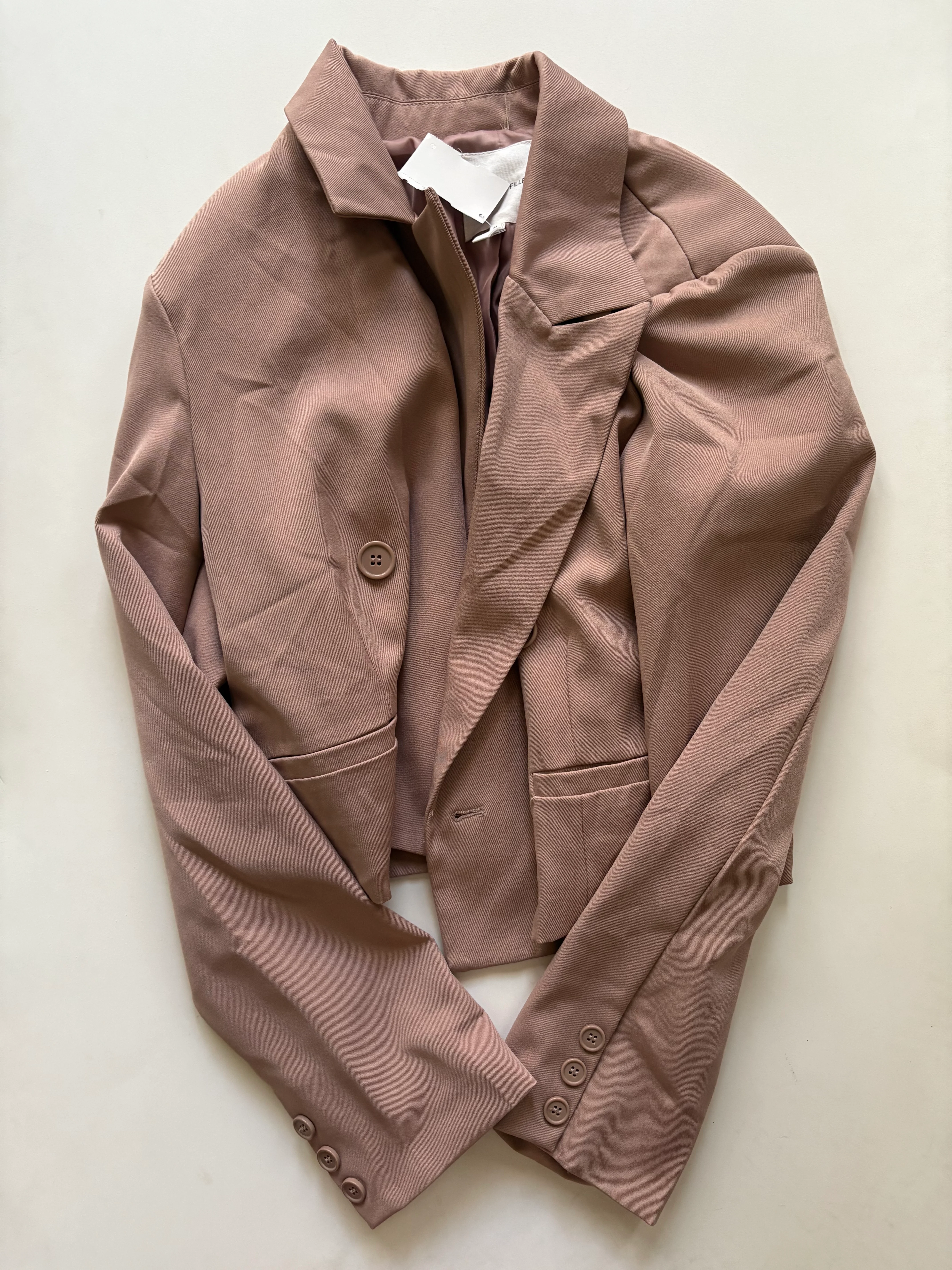 Blazer By Avec Les Filles In Tan, Size: M