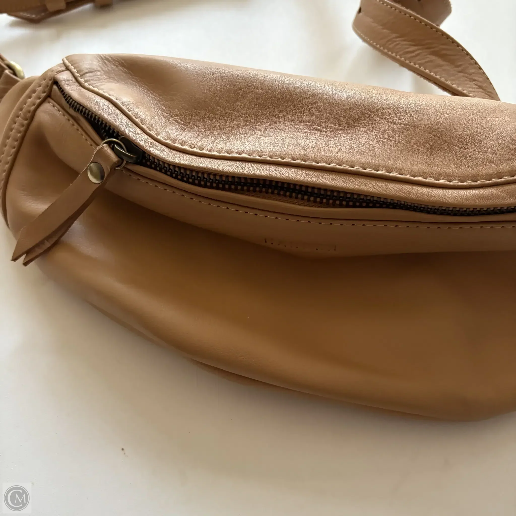 Handbag Leather By Mandrn, Size: Medium - Image 3