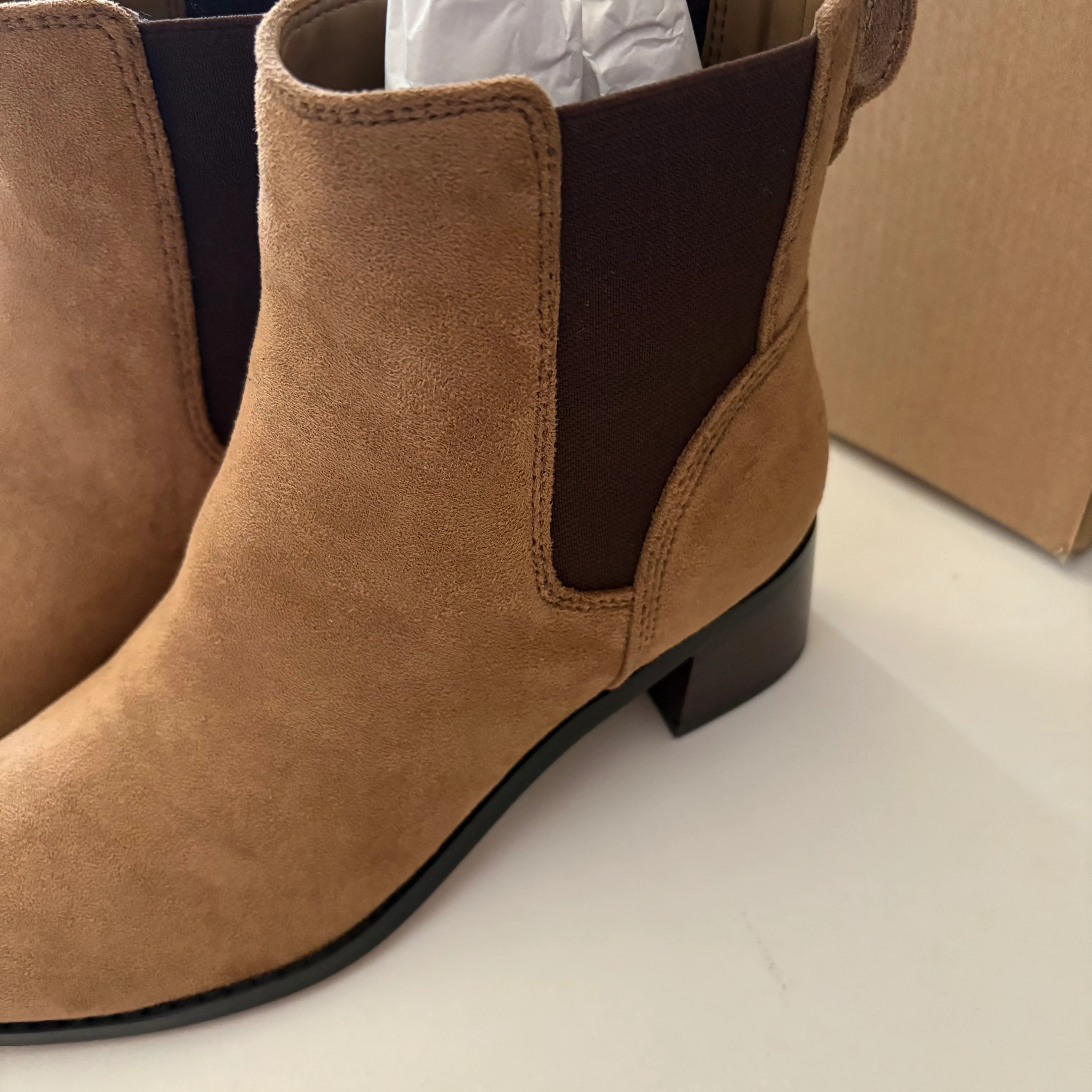 Boots Ankle Flats By J. Crew In Brown, Size: 6 - Image 3