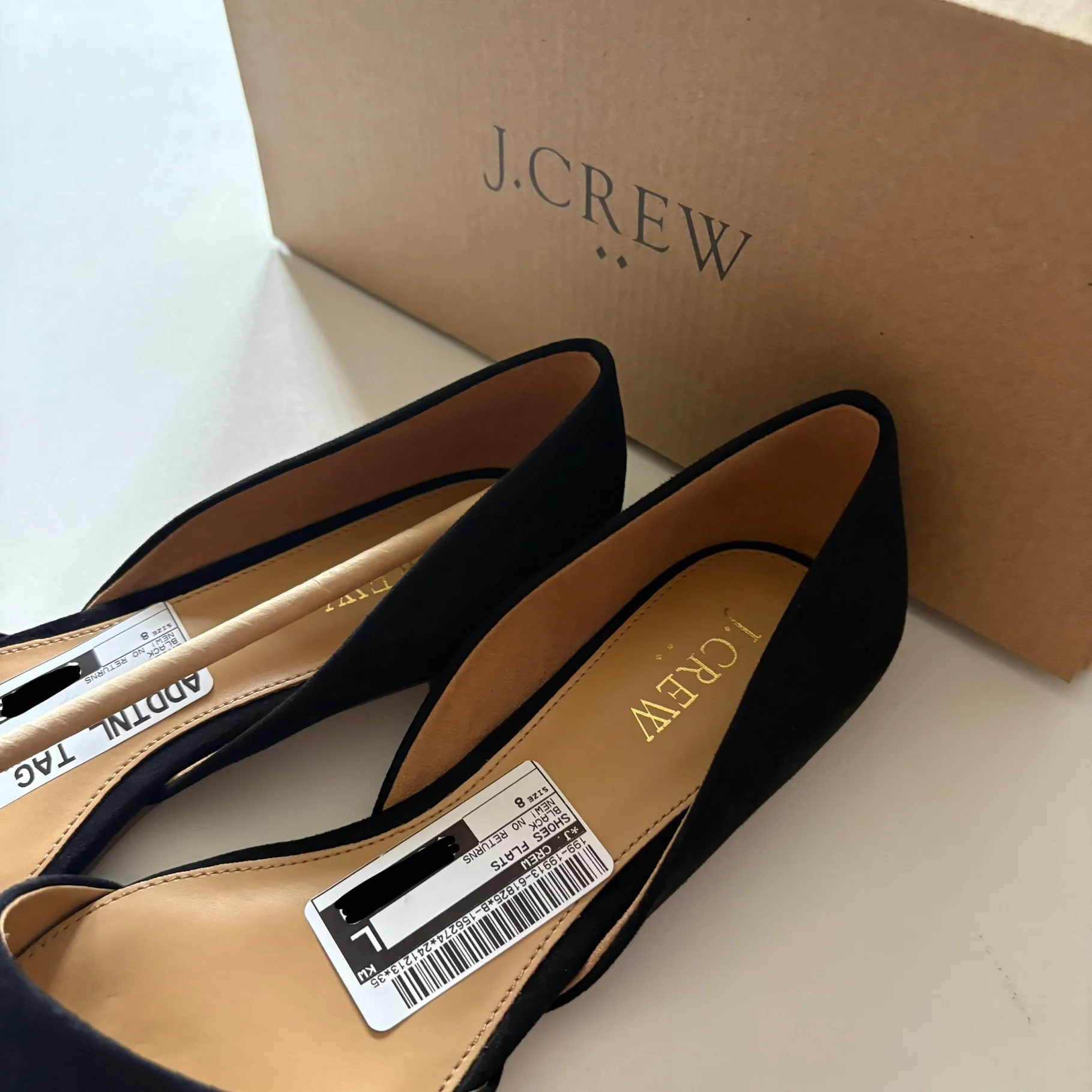 Shoes Flats By J. Crew In Black, Size: 8 - Image 3