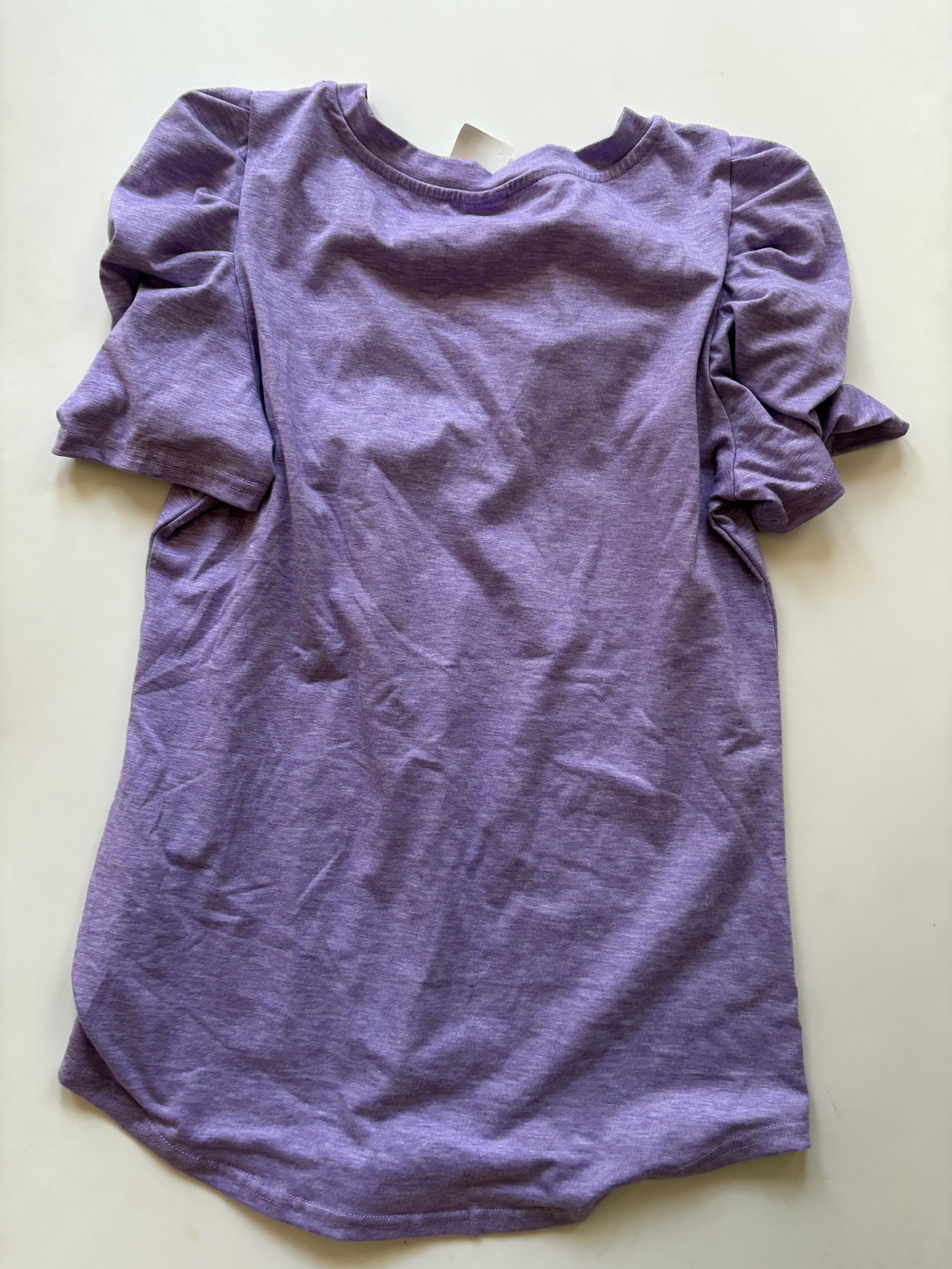 Top Short Sleeve By xieerduo In Purple, Size: S - Image 2