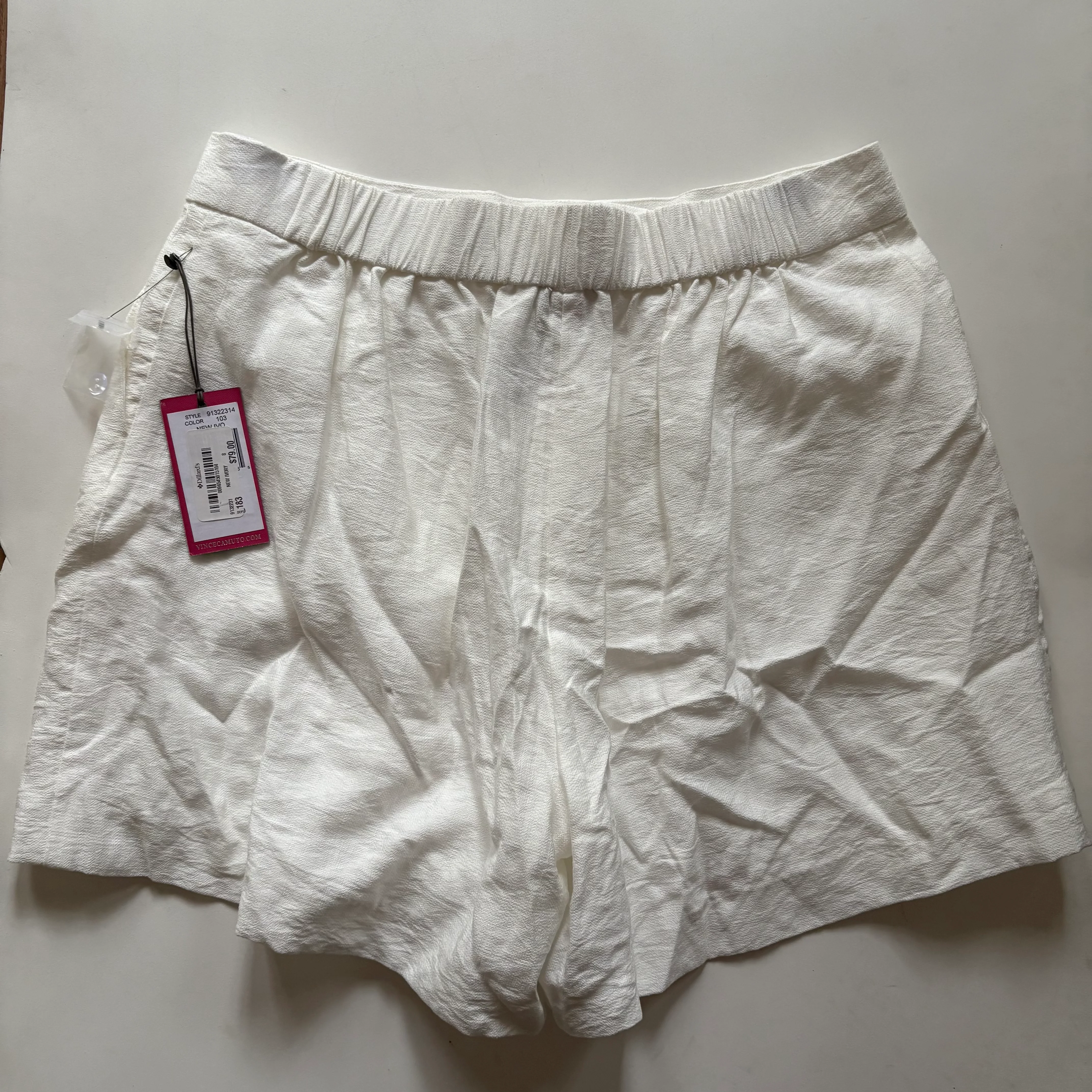 Shorts By Vince Camuto In White, Size: 8 - Image 2