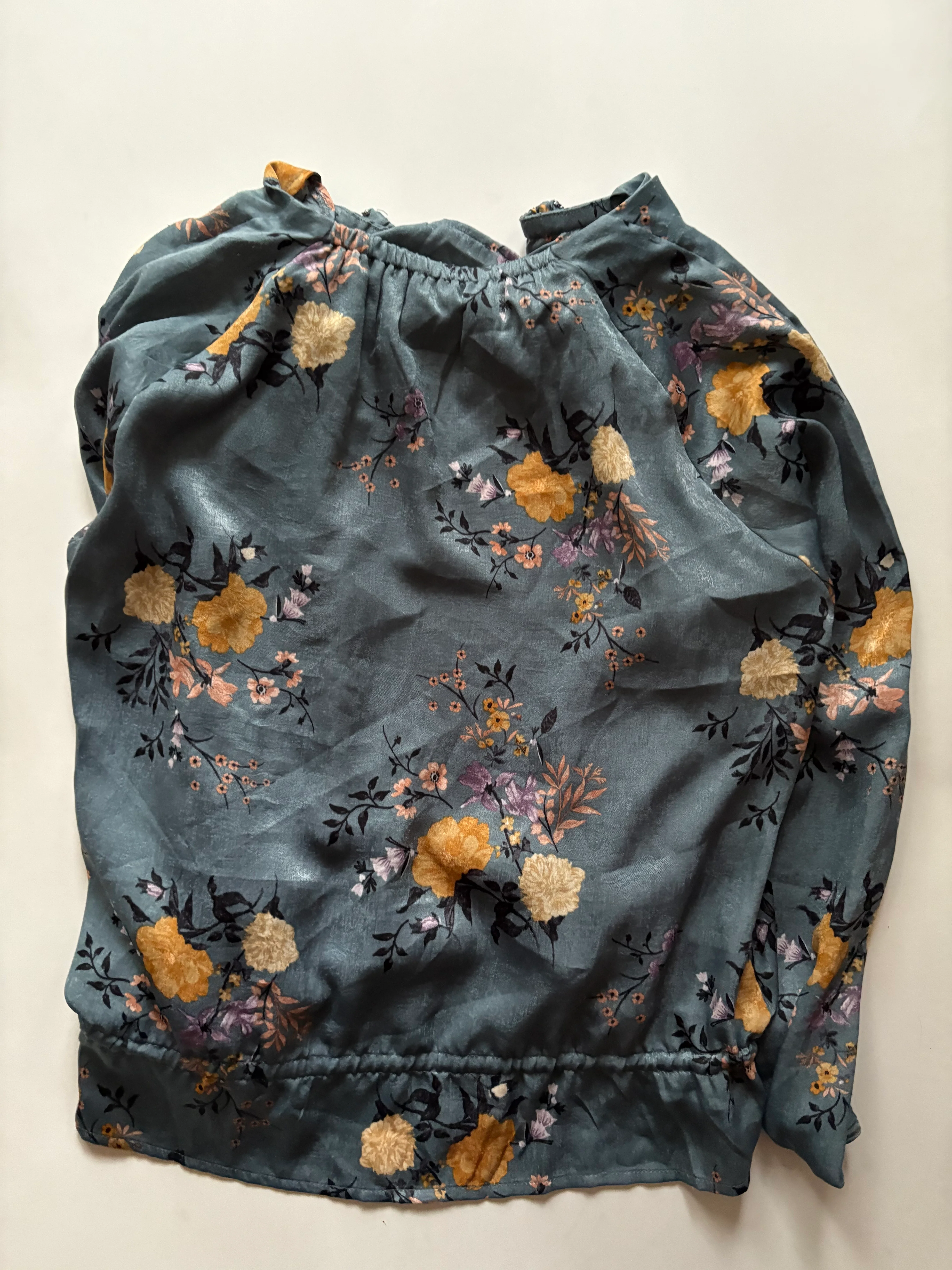 Jacket Moto By Gimmicks In Floral Print, Size: M - Image 2