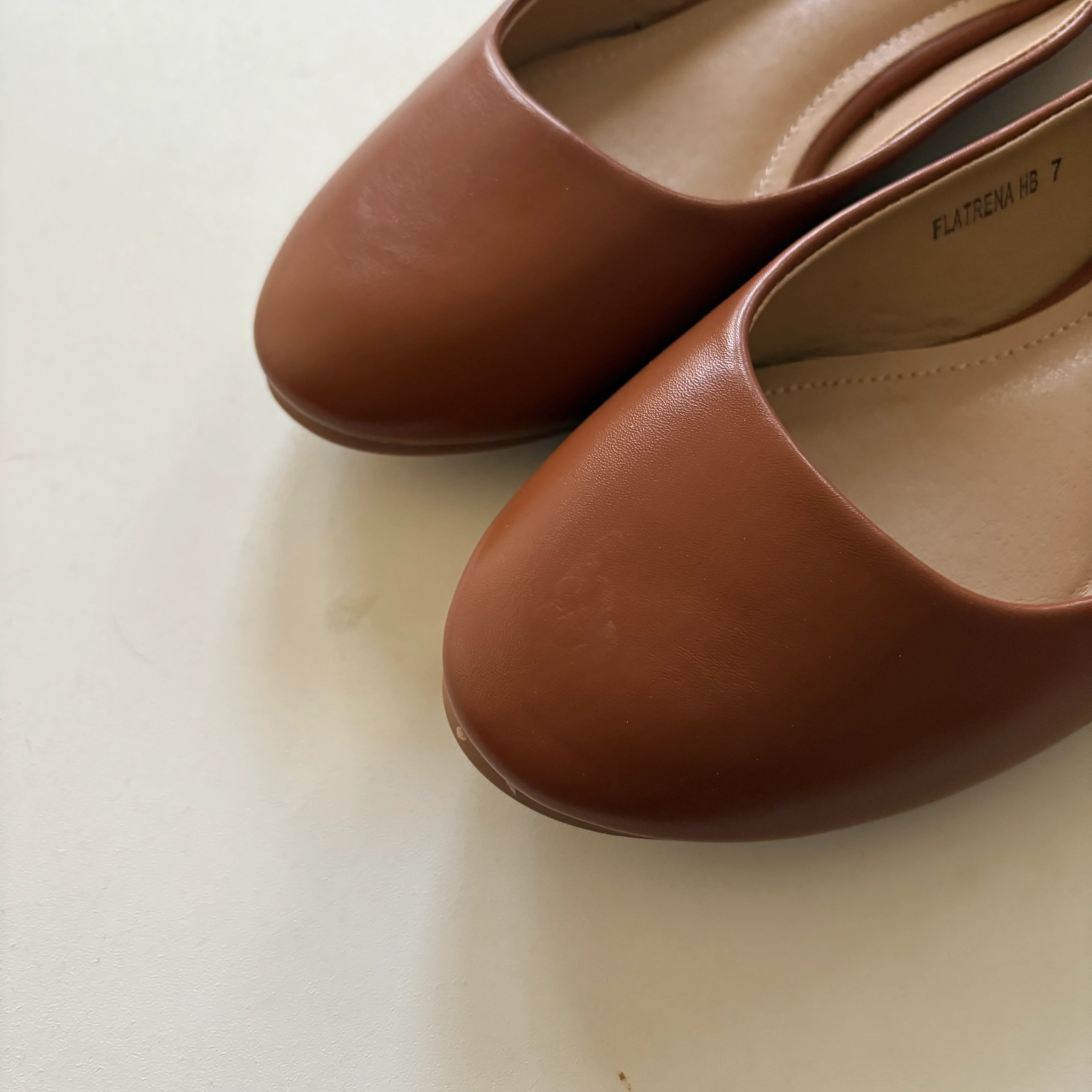 Shoes Flats By idifu In Brown, Size: 7 - Image 2