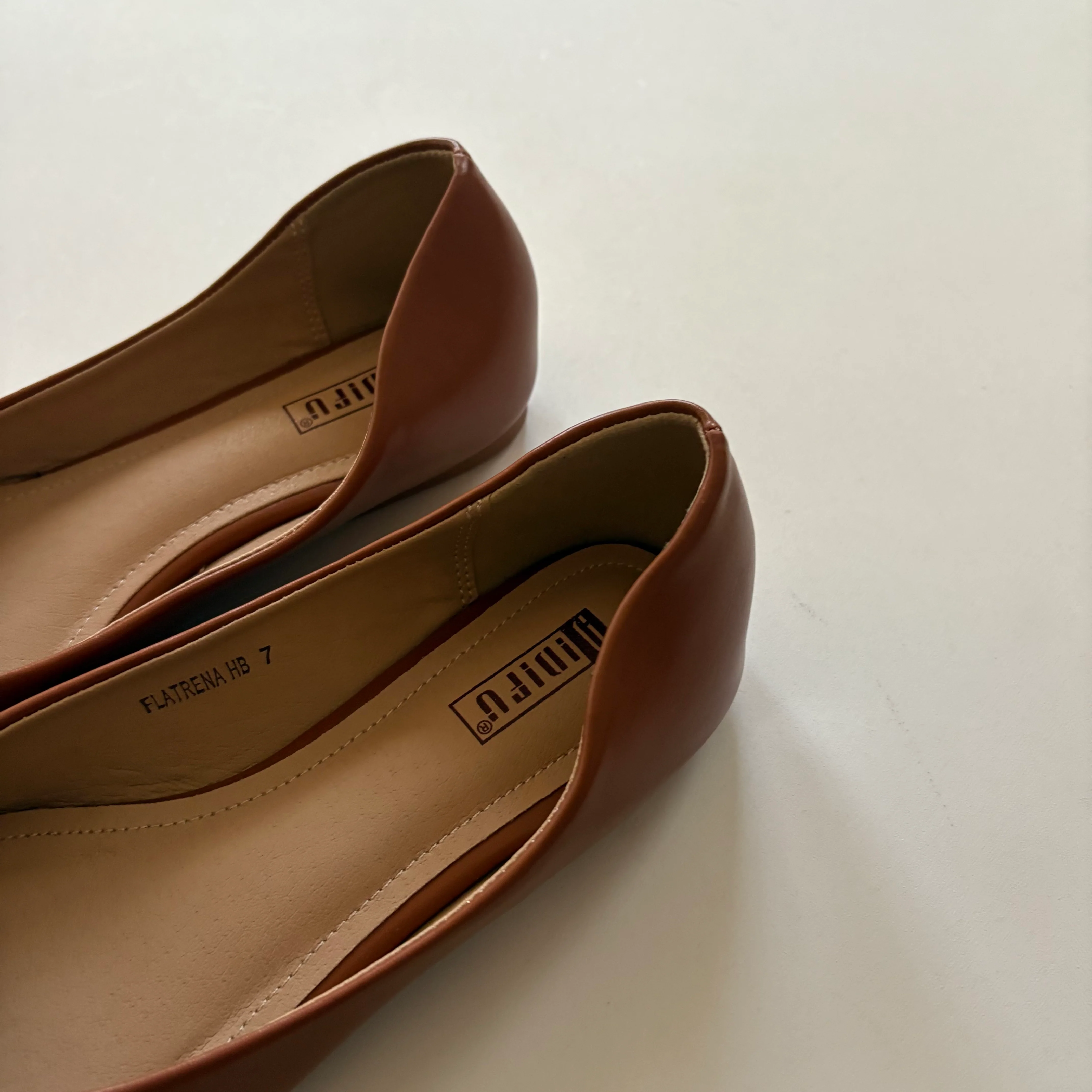 Shoes Flats By idifu In Brown, Size: 7 - Image 3