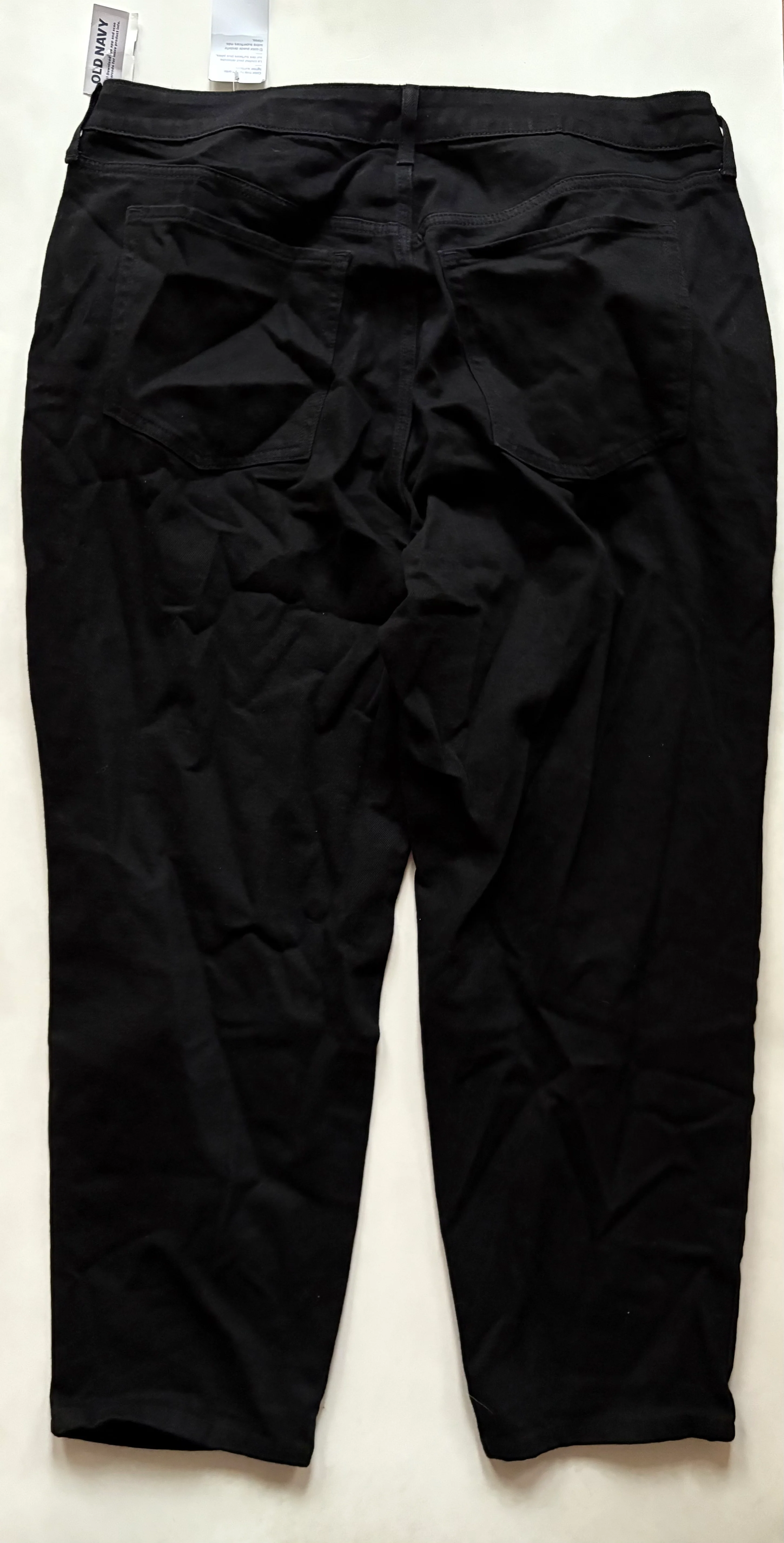 Jeans Straight By Old Navy In Black, Size: 20 - Image 2