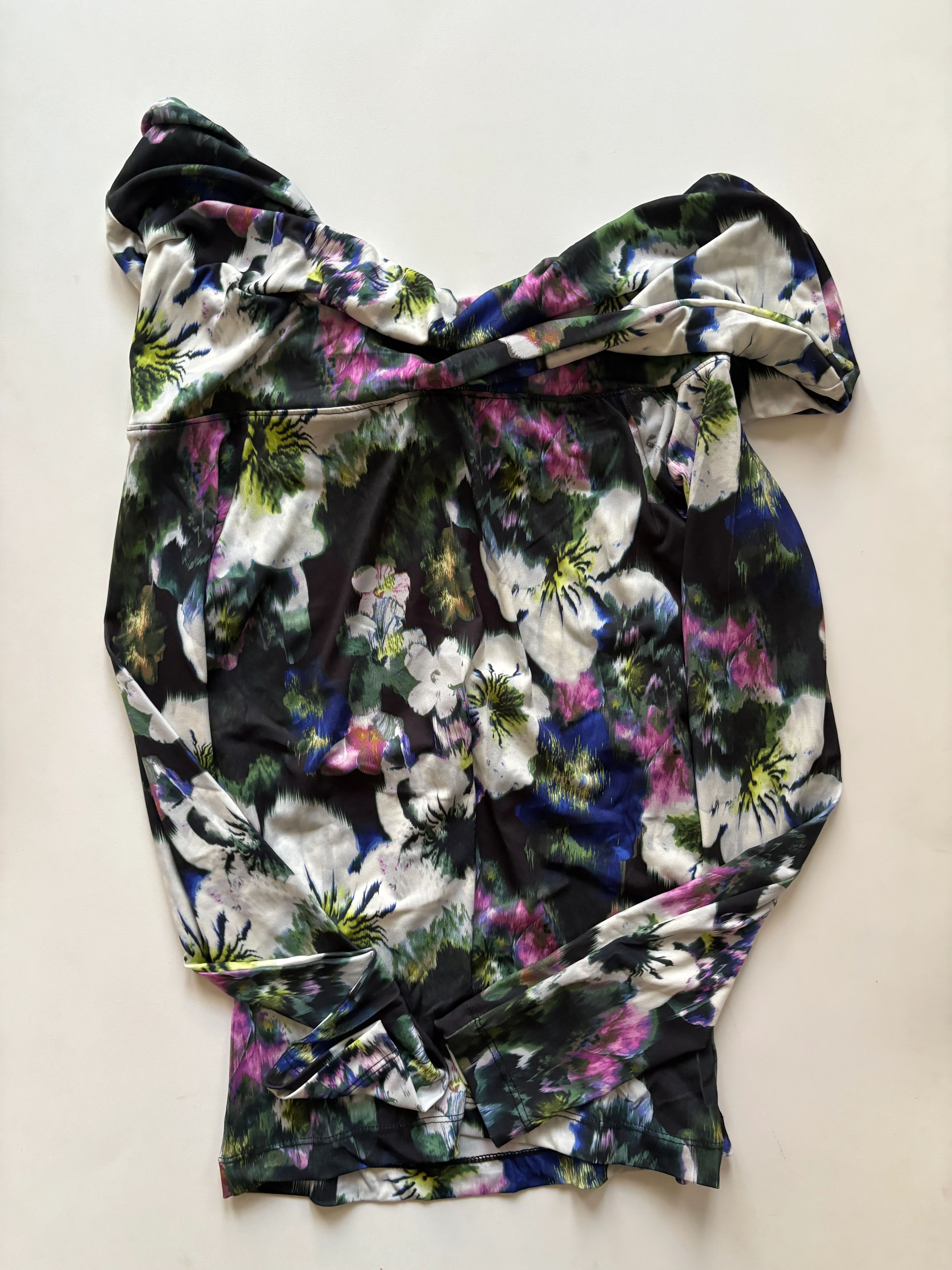 Top Long Sleeve By Rachel Roy In Floral Print, Size: S - Image 2