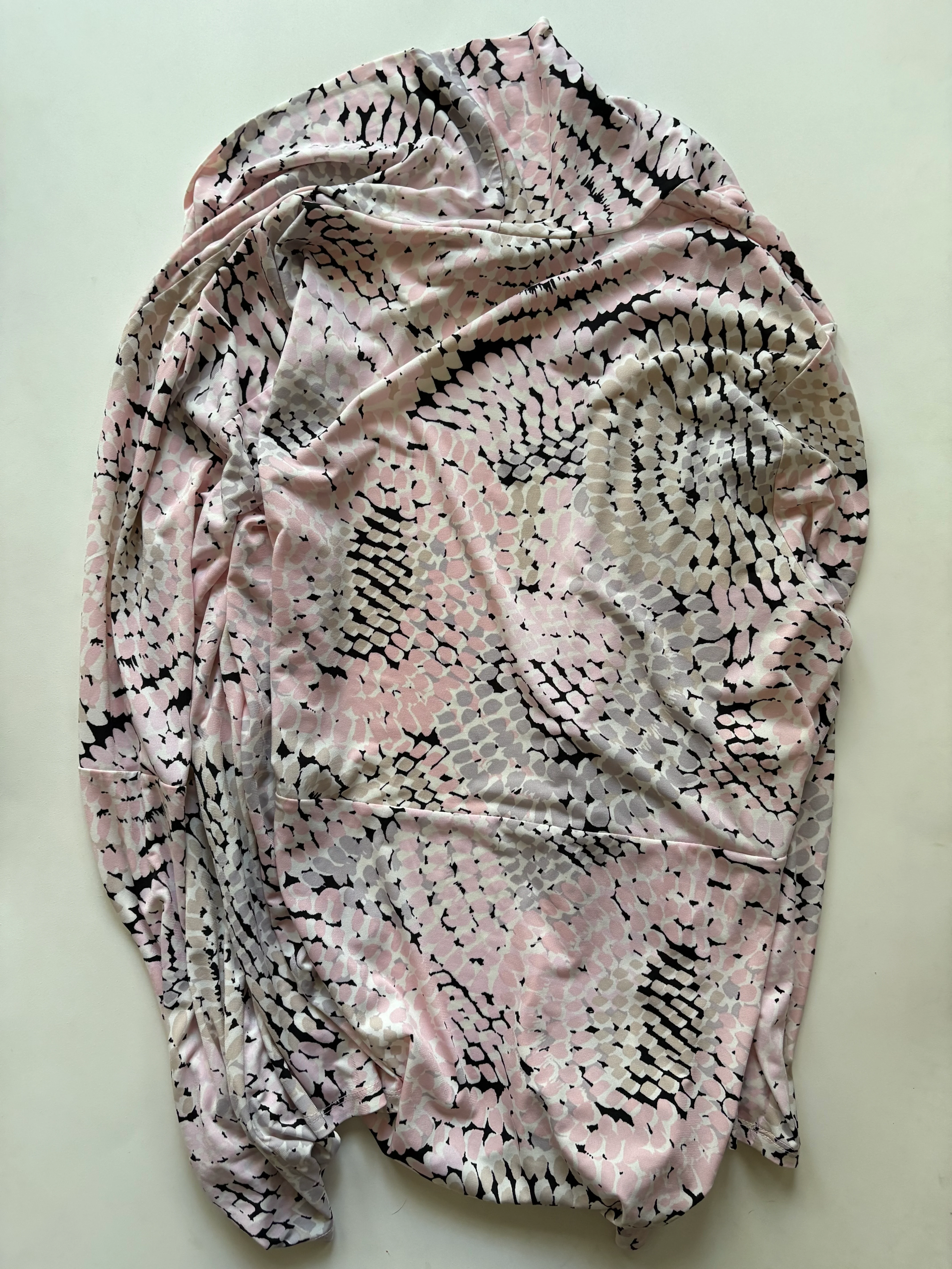 Kimono By Kasper In Pink, Size: 2x - Image 2
